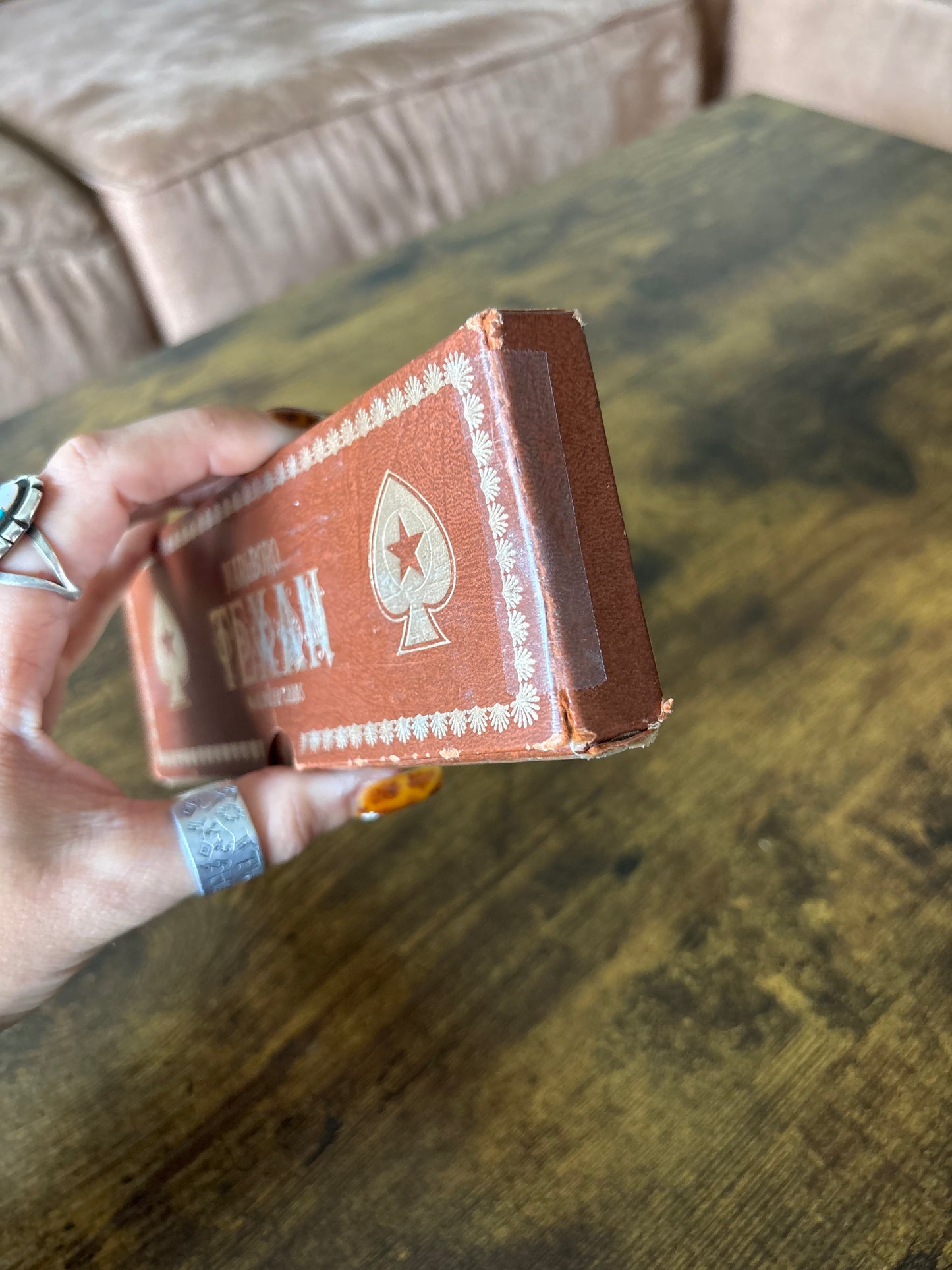 *VINTAGE* MARLBORO TEXAN POKER CARD (BOX MARLBORO, SEE DESCRIPTION)
