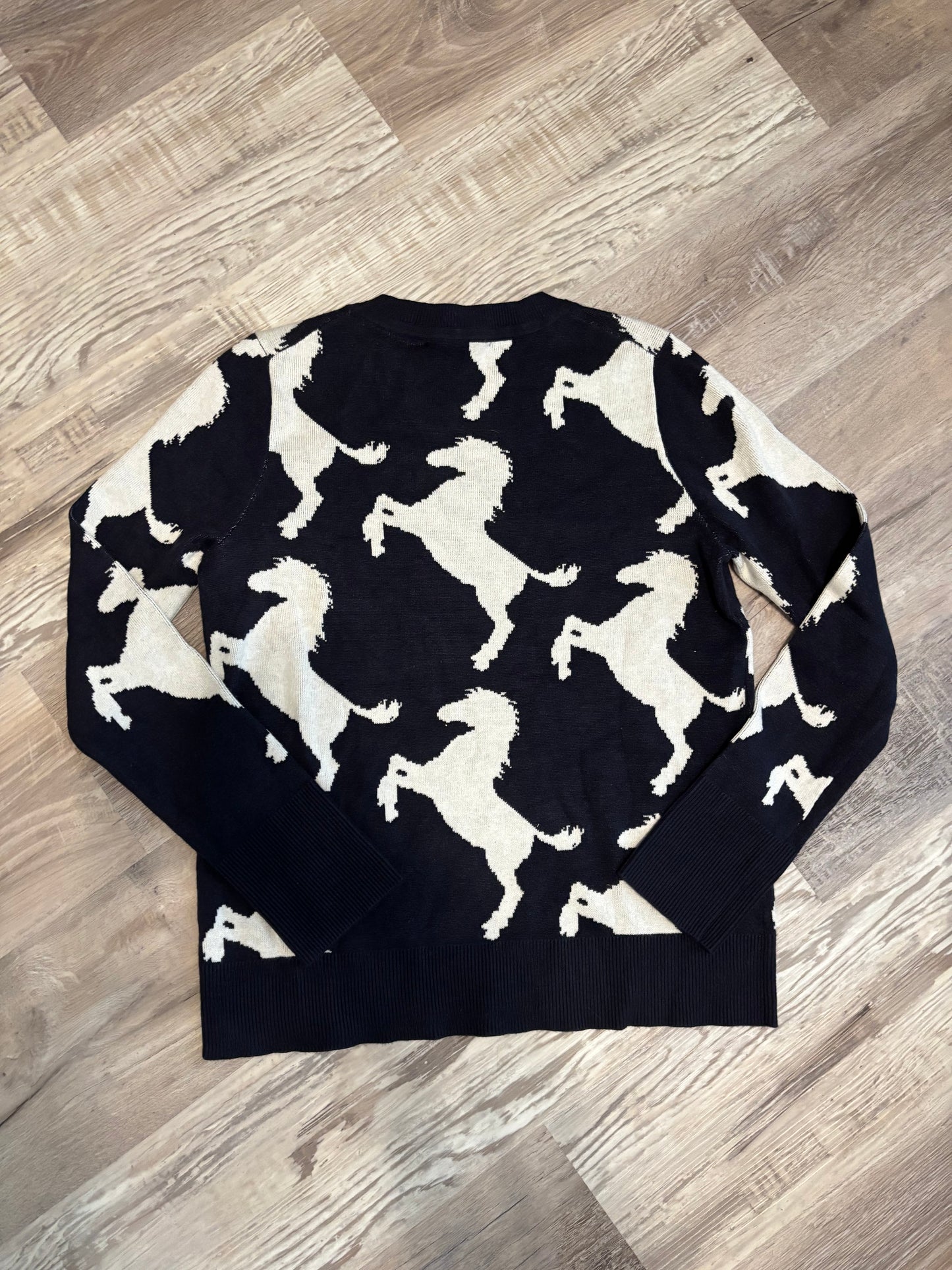 HORSES CREWNECK SWEATER