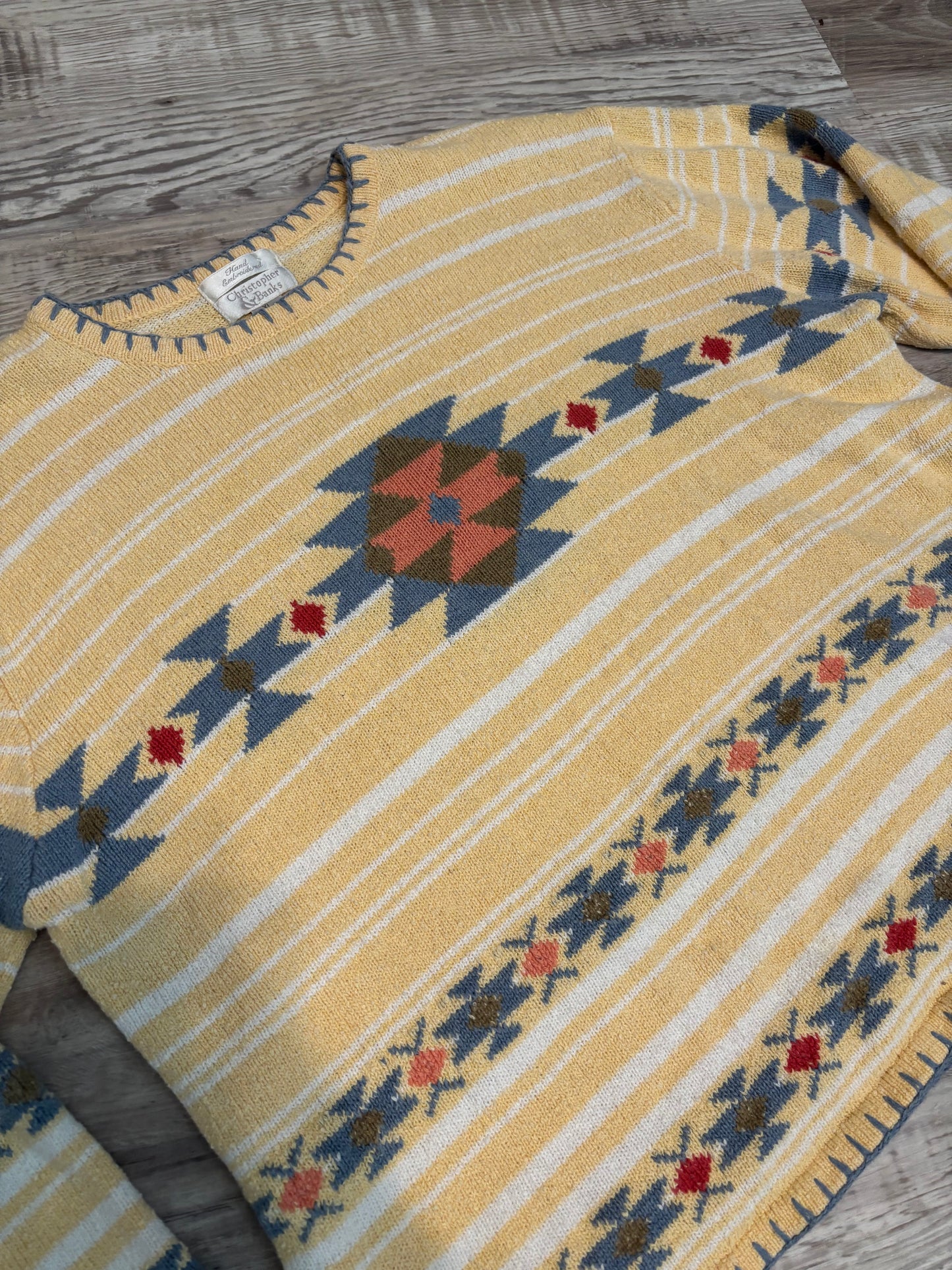 *VINTAGE* AZTEC SOUTHWESTERN SWEATER