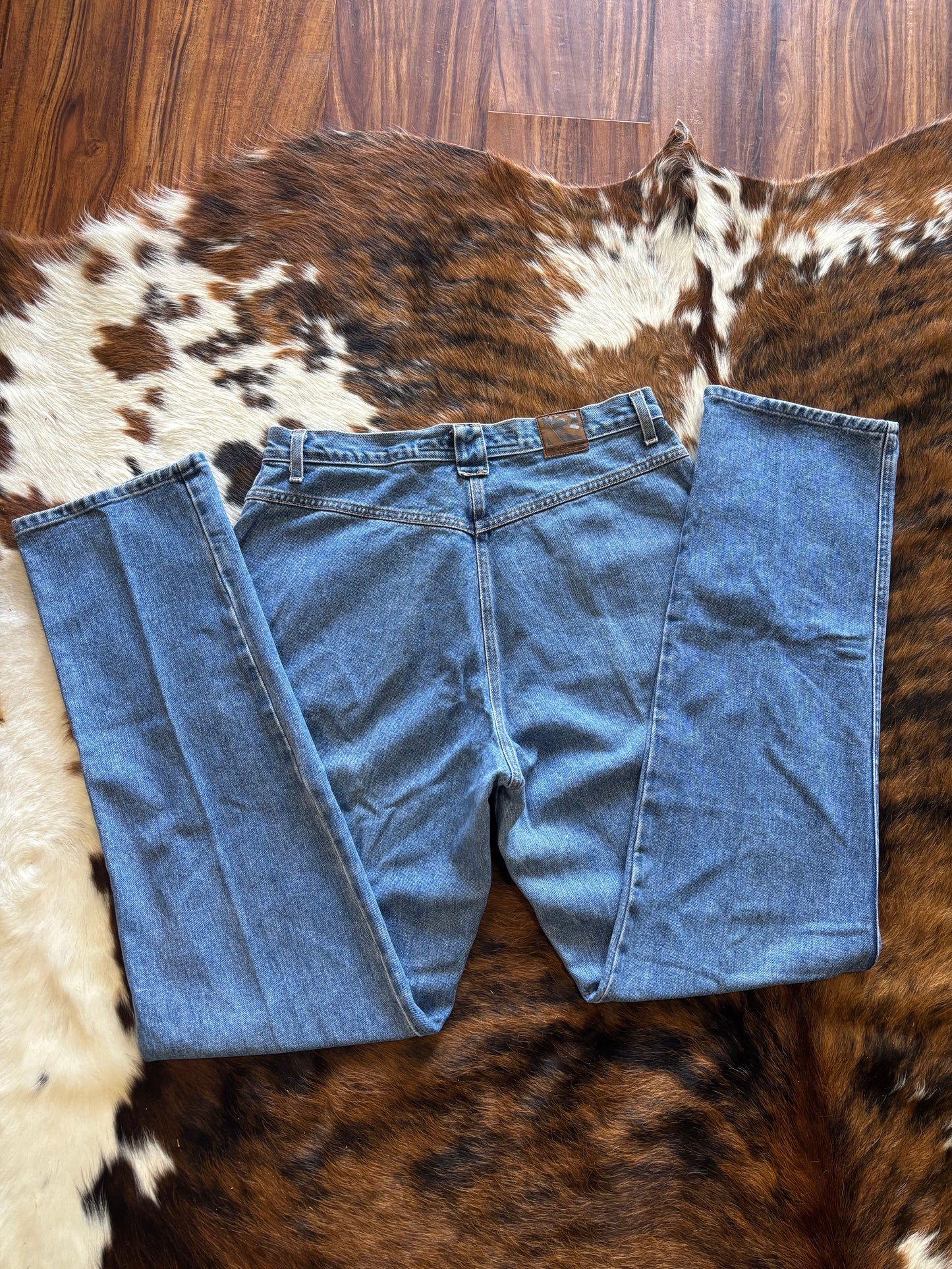 *VINTAGE* 34” ROCKIES BAREBACK JEANS