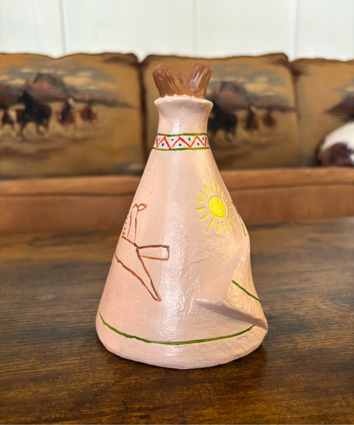 TEALIGHT TEEPEE *VINTAGE*