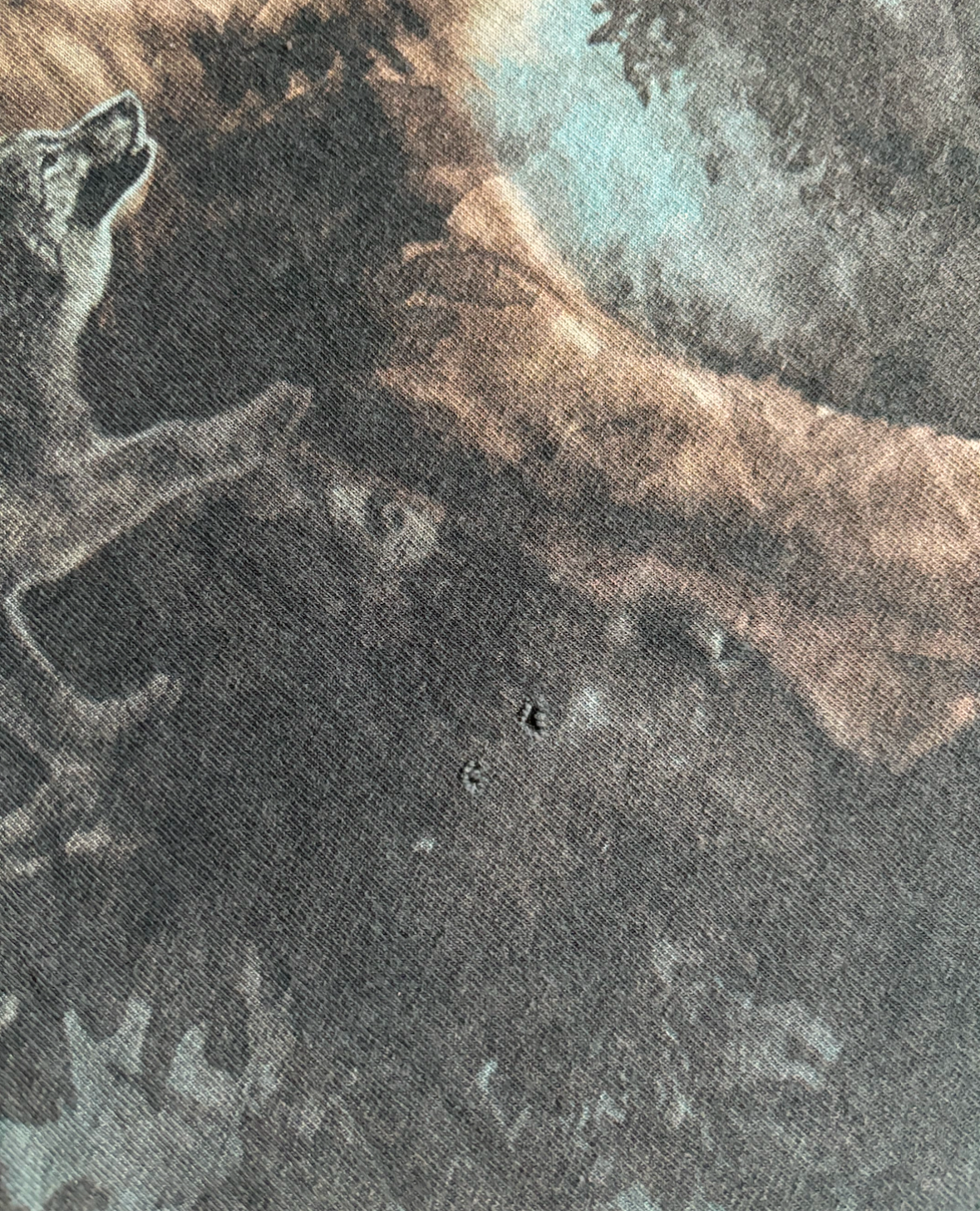 MOUNTAIN TAG WOLF NATURE TEE *VINTAGE*