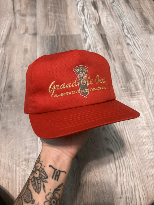 GRAND OLE OPRY NASHVILLE TN TRUCKER HAT *VINTAGE*