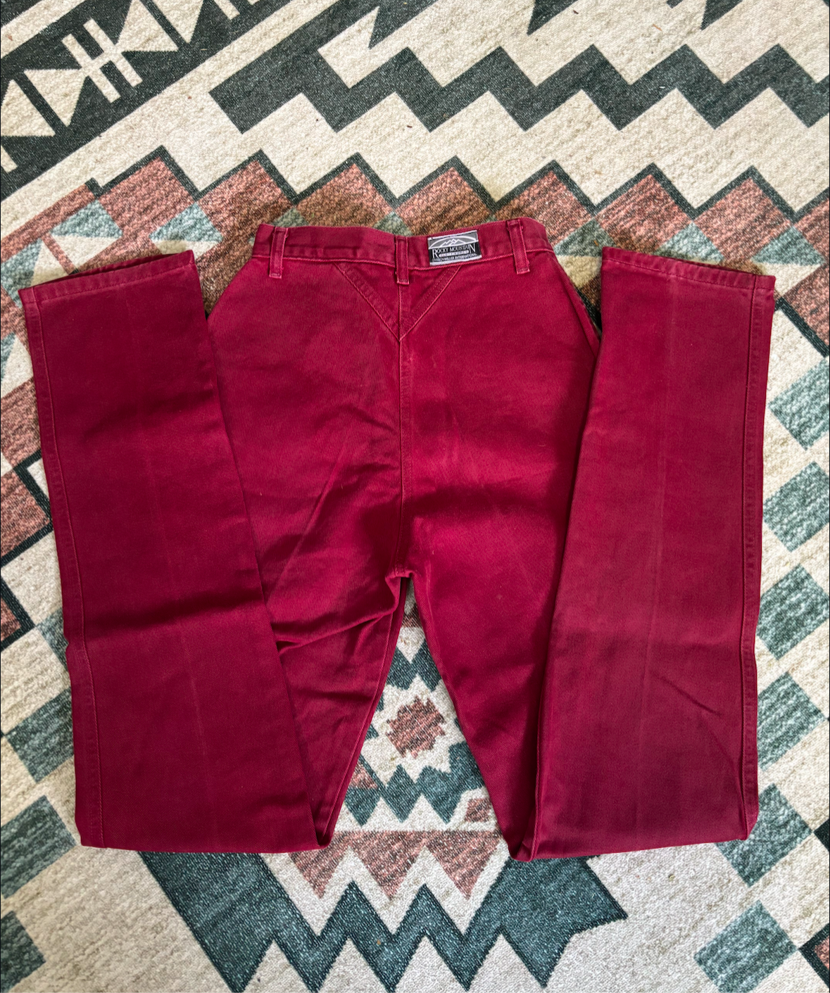 26” RED ROCKIES BAREBACK JEANS *VINTAGE*