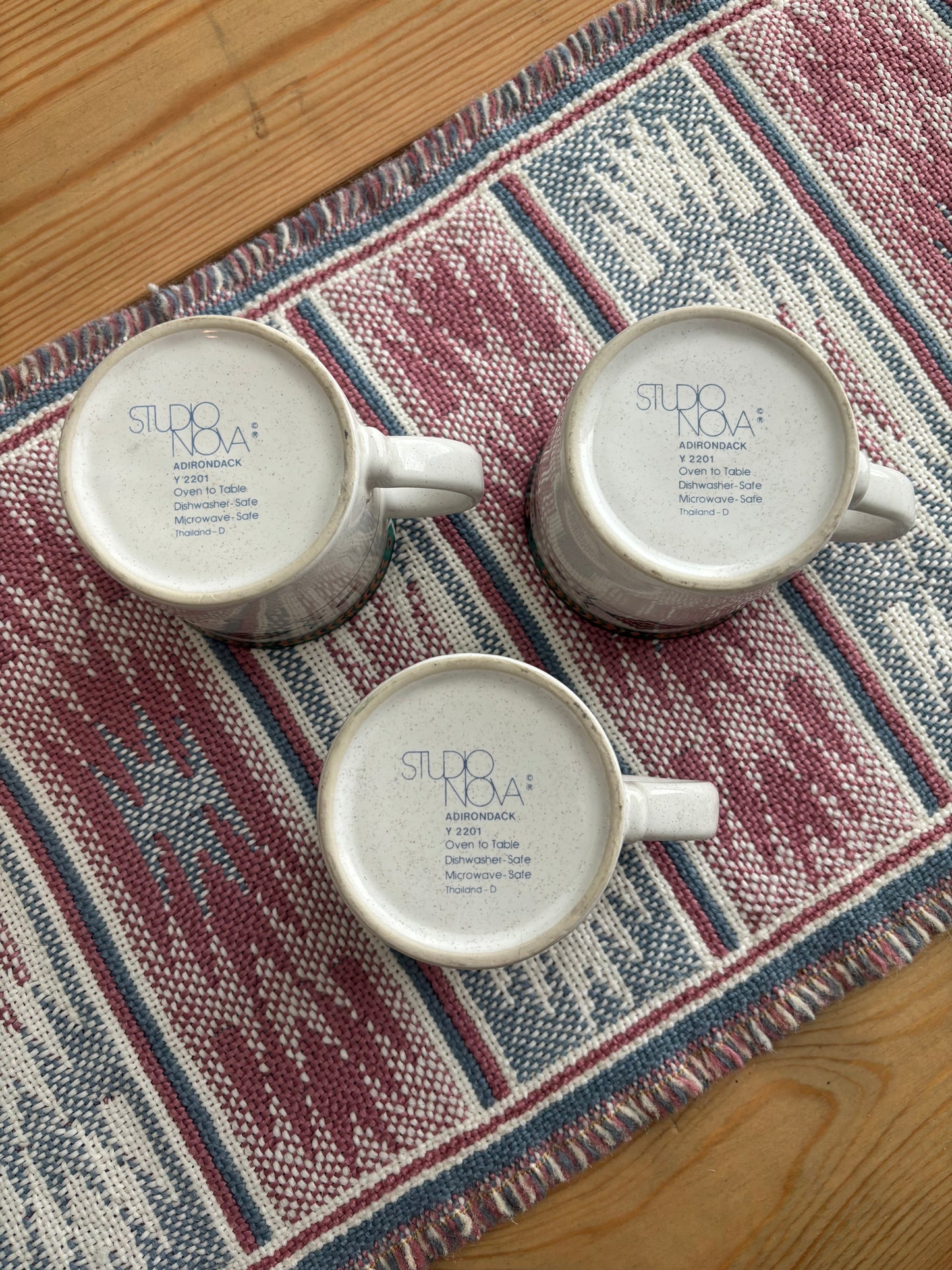 SOUTHWESTERN STUDIO NOVA ADIRONDACK DINNERWARE *VINTAGE*