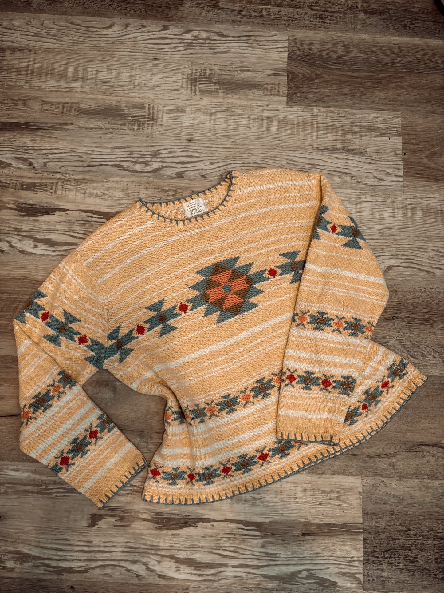 *VINTAGE* AZTEC SOUTHWESTERN SWEATER