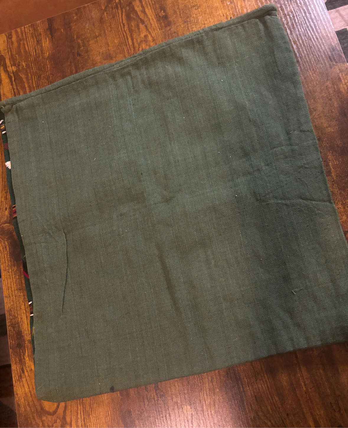 GUATEMALAN EMBROIDERED PILLOW CASE SET OF 2 *VINTAGE*