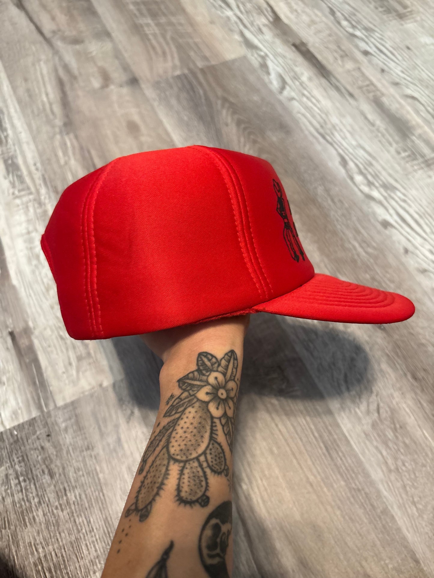 ROOFTOP SIDEKICK TRUCKER SNAPBACK HAT *VINTAGE*