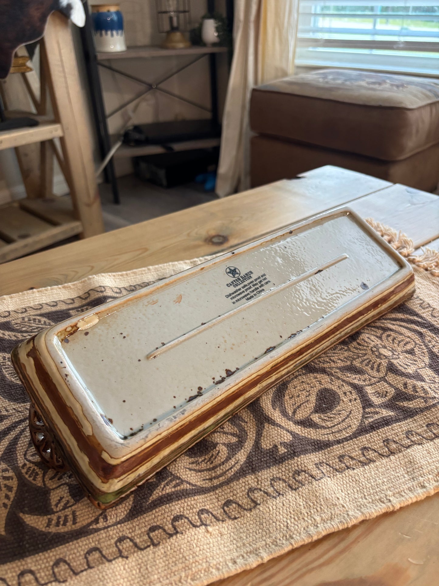 CANYON RANCH TRINKET COOKIE TRAY