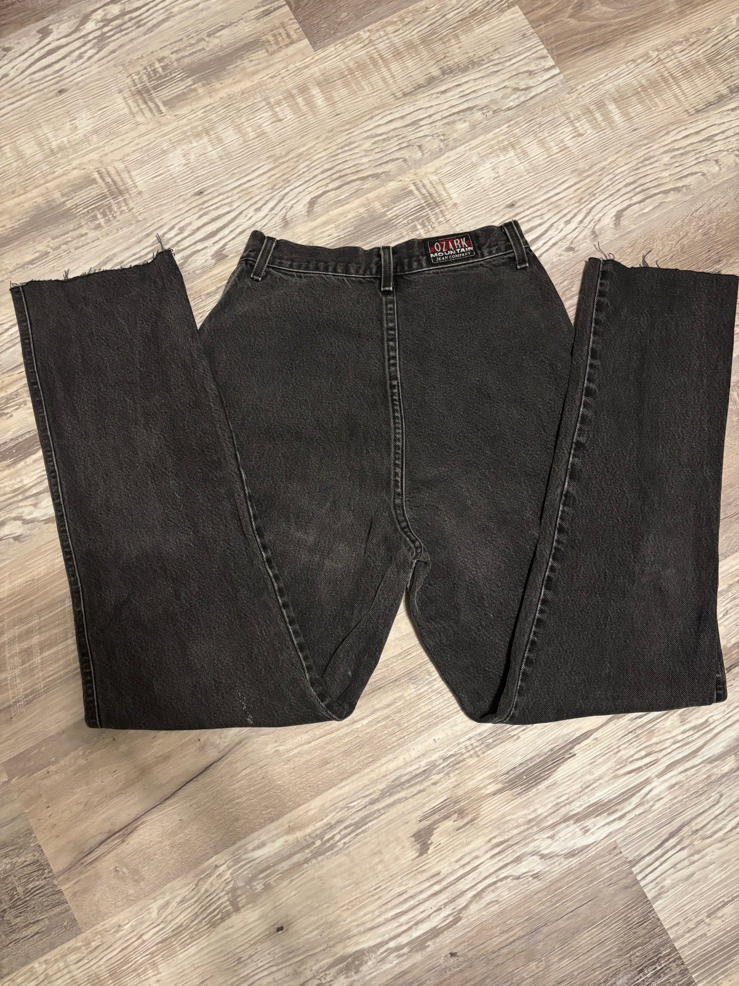 *VINTAGE* 26” BLACK OZARK BAREBACK JEAN