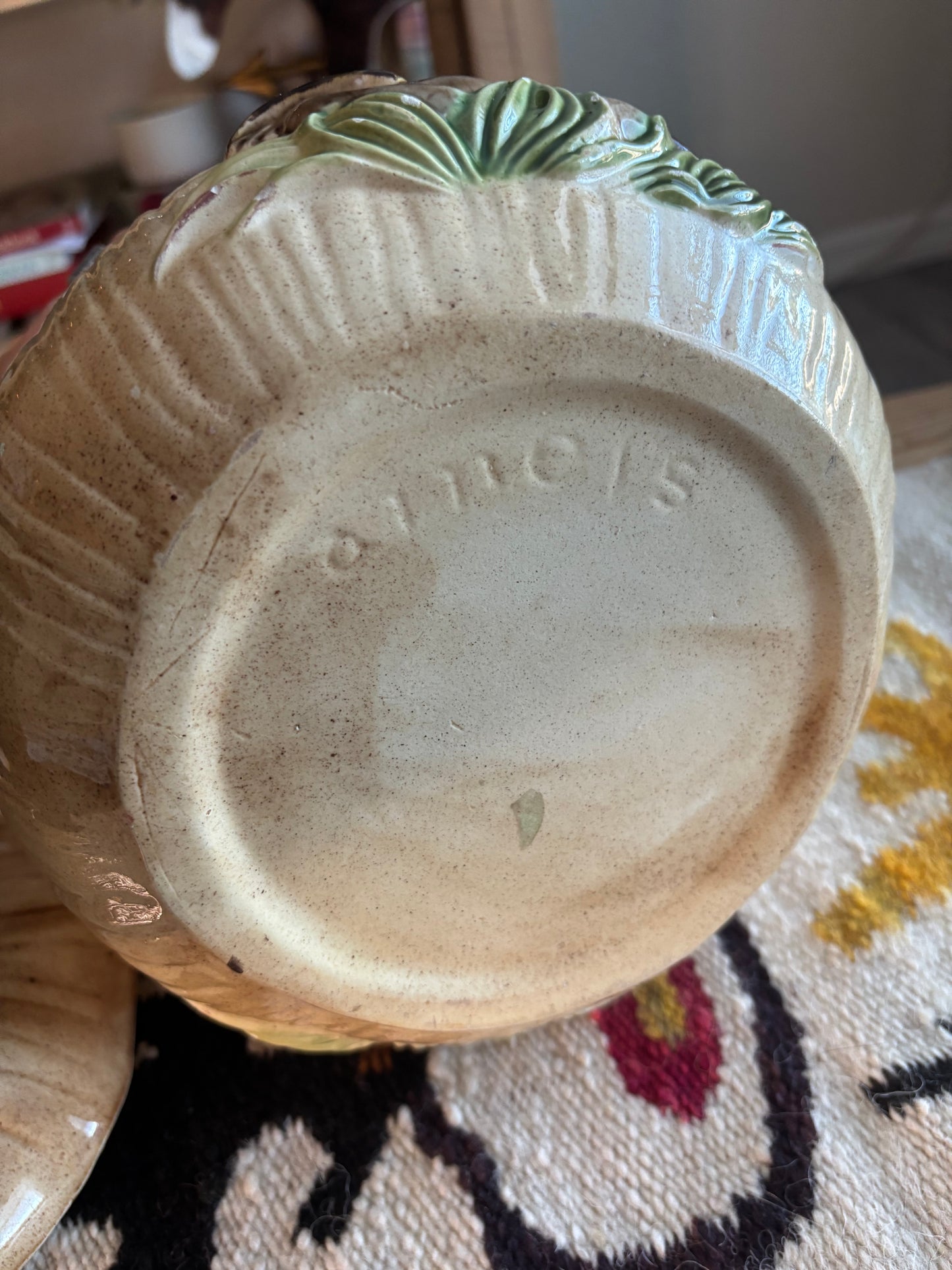 *VINTAGE* ARNEL MUSHROOM CANISTER COOKIE JAR