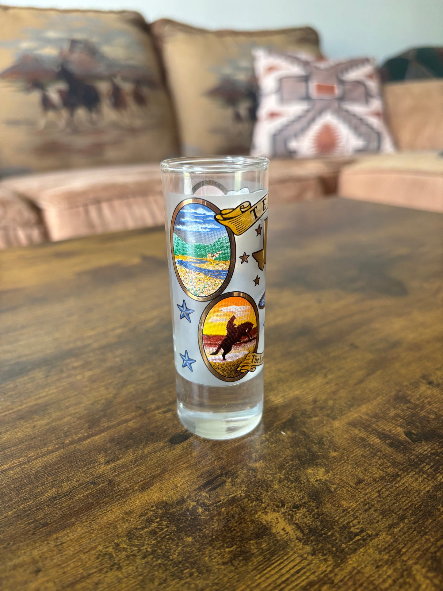 *VINTAGE* TEXAS SOUVENIR SHOT GLASS