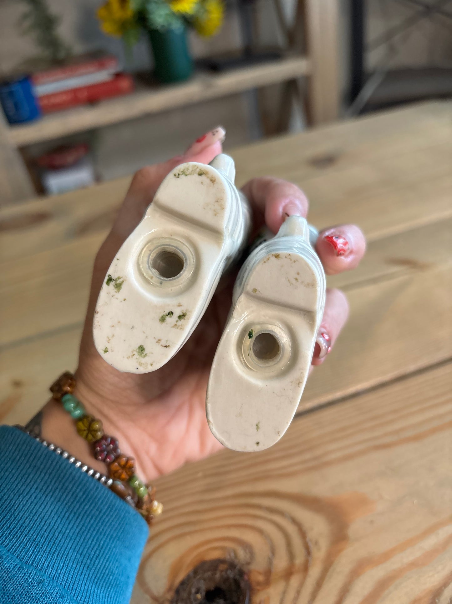 *VINTAGE* COWBOY BOOTS OKLAHOMA SALT & PEPPER SHAKER SET