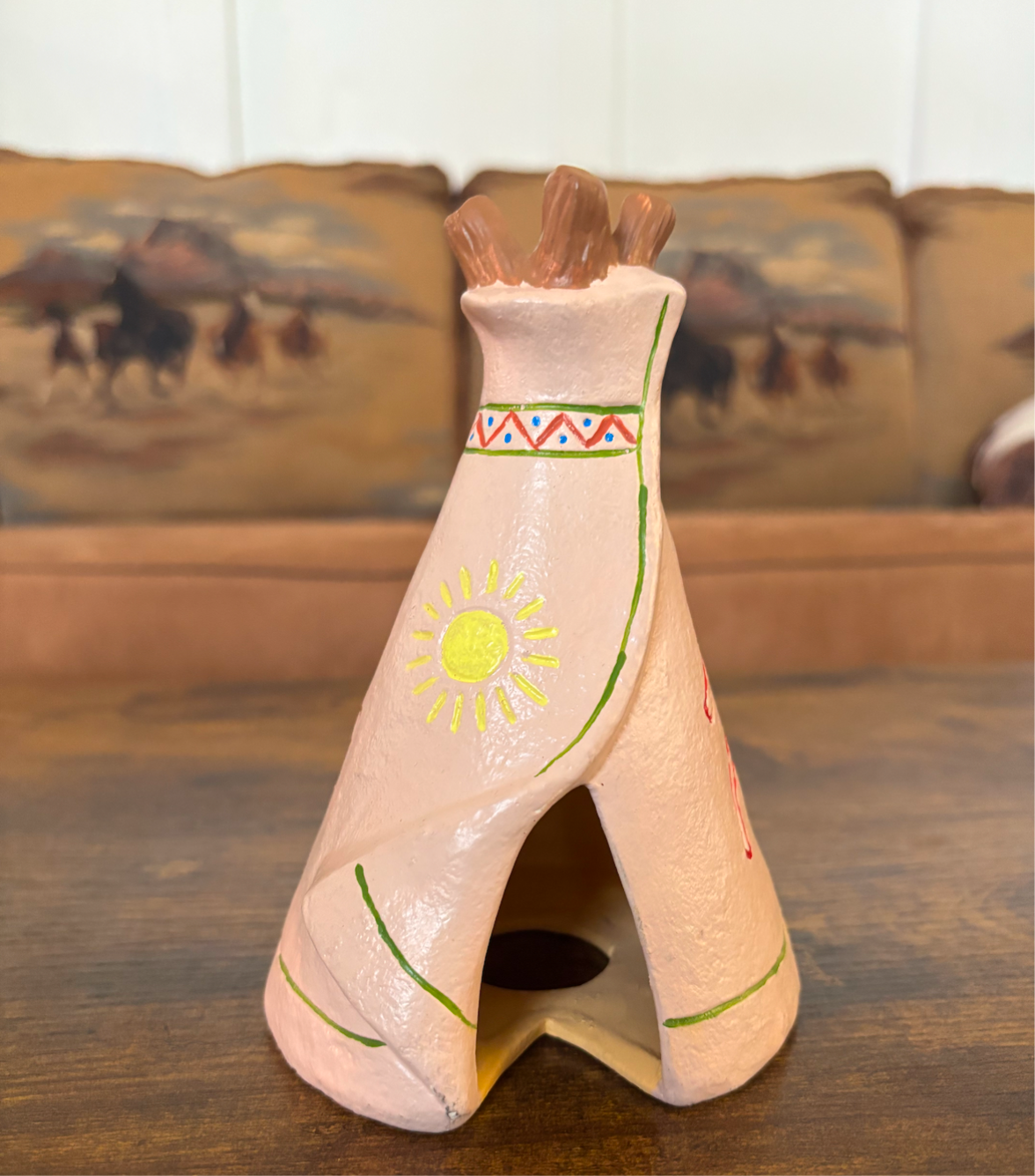 TEALIGHT TEEPEE *VINTAGE*