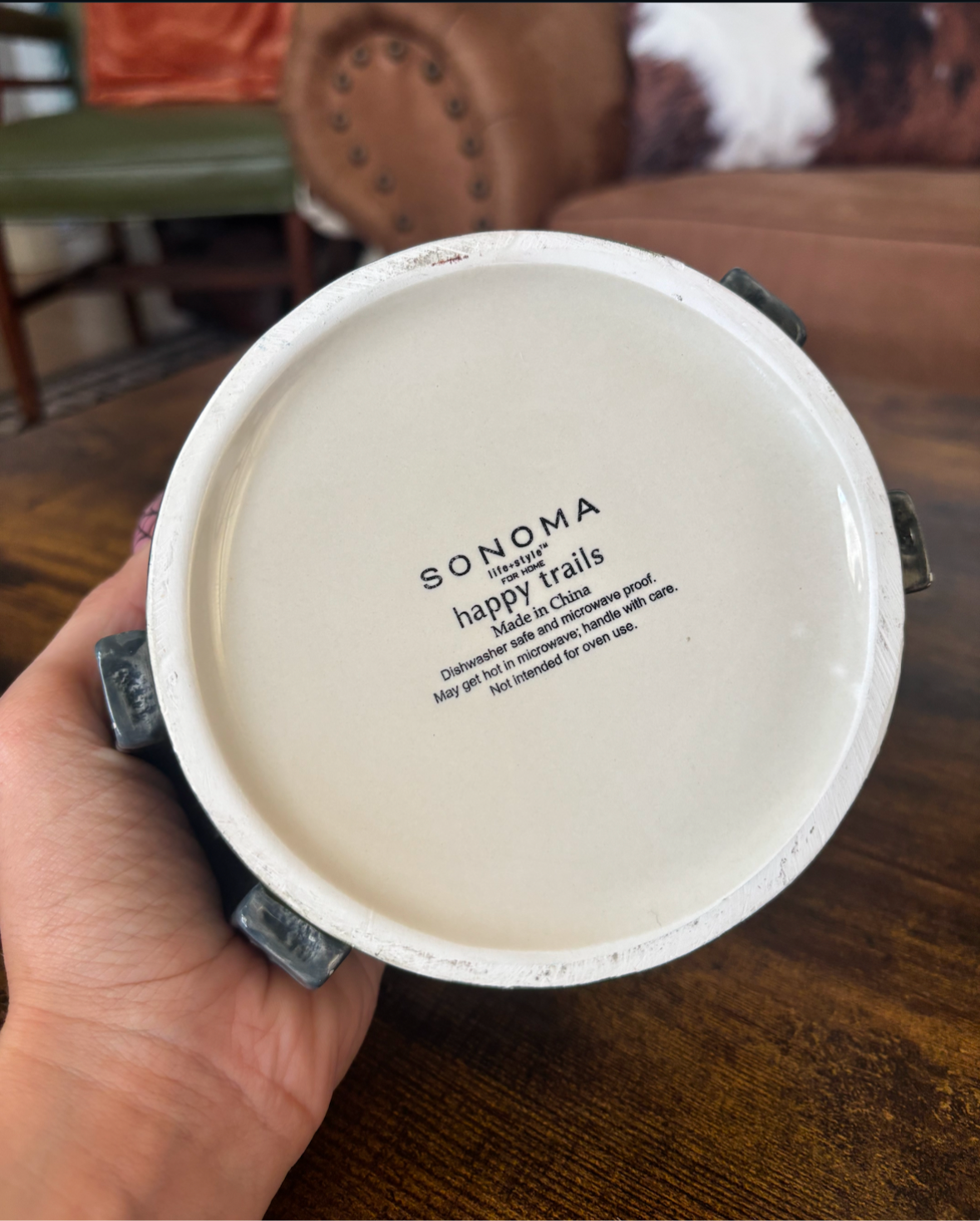 SONOMA HAPPY TRAILS CERAMICS *VINTAGE*