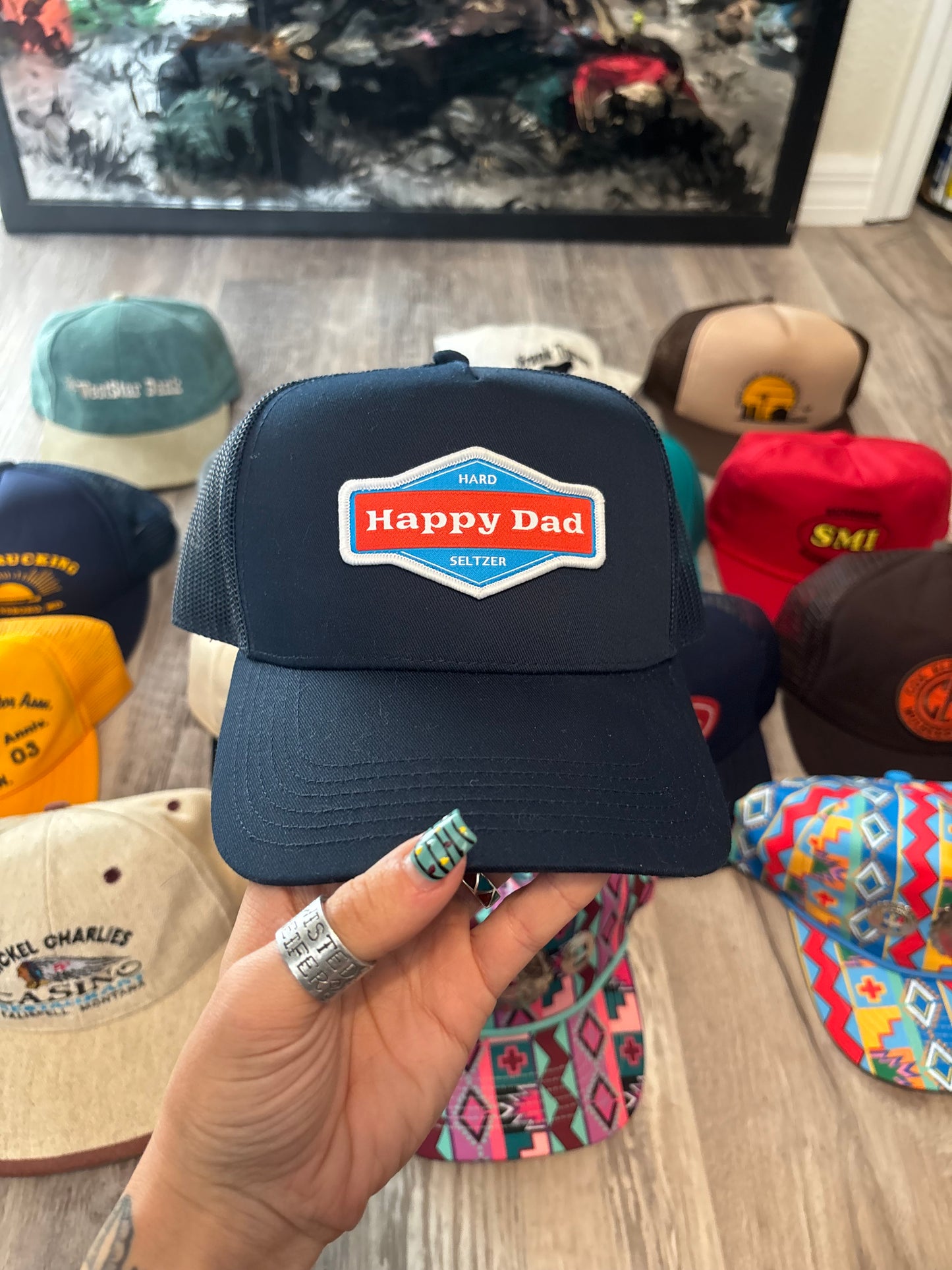 HAPPY DAD SELTZER HAT