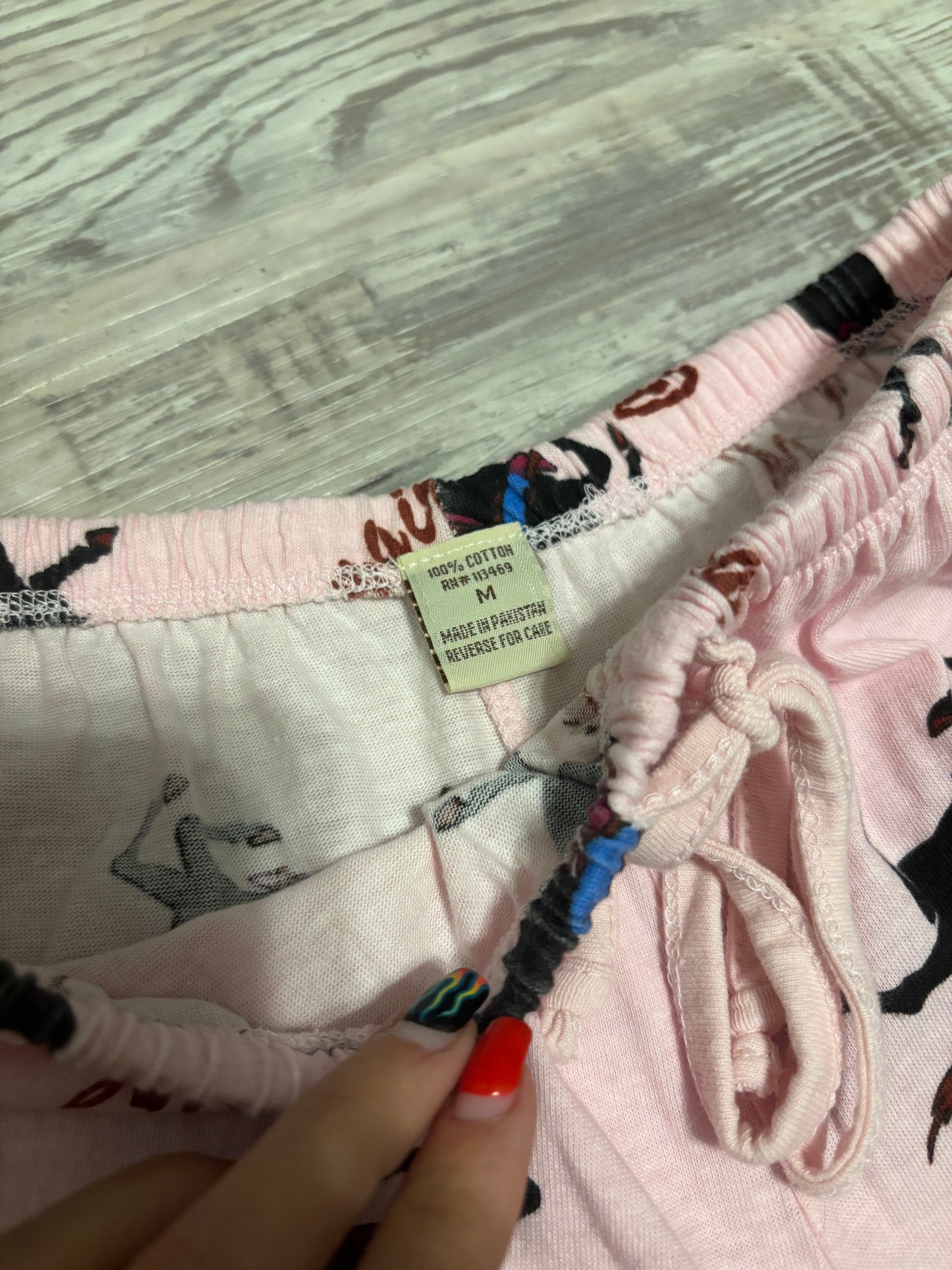 *VINTAGE* PINK COWGIRL JAMMIE PANTS