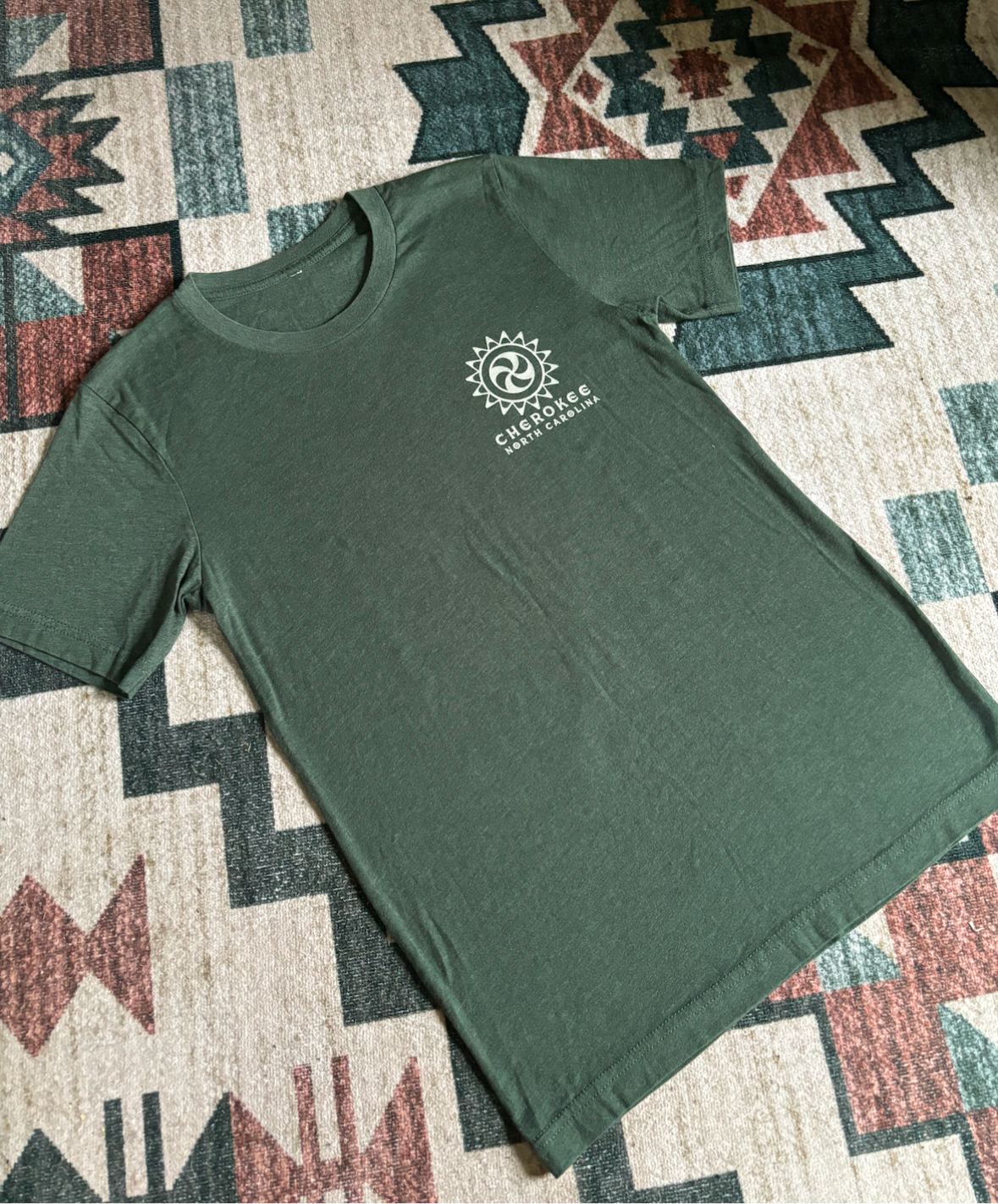 CHEROKEE ALPHABET NORTH CAROLINA TEE