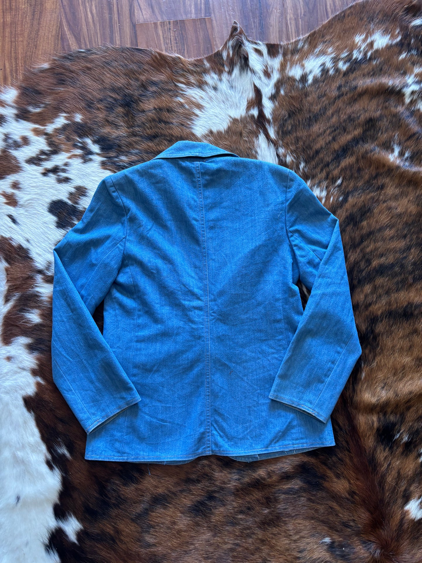 *VINTAGE* FOUR SEASONS WOMENS DENIM BLAZER JACKET
