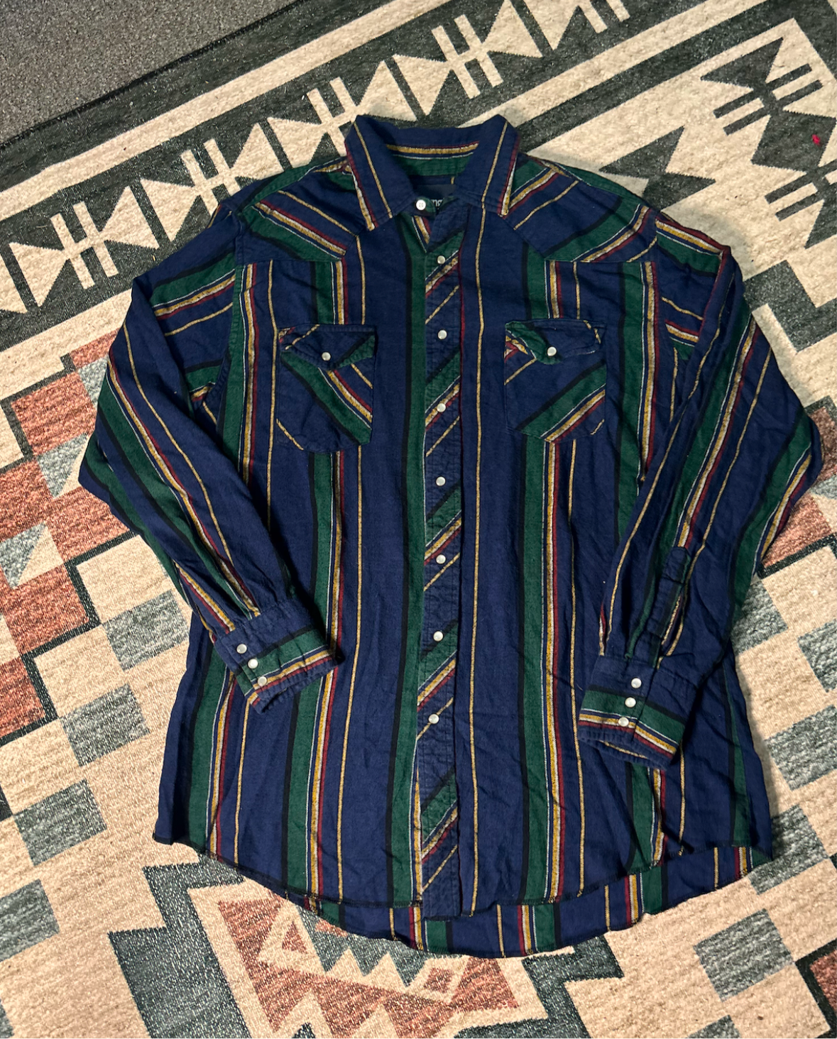 SOFT WRANGLER PEARL SNAP *VINTAGE*