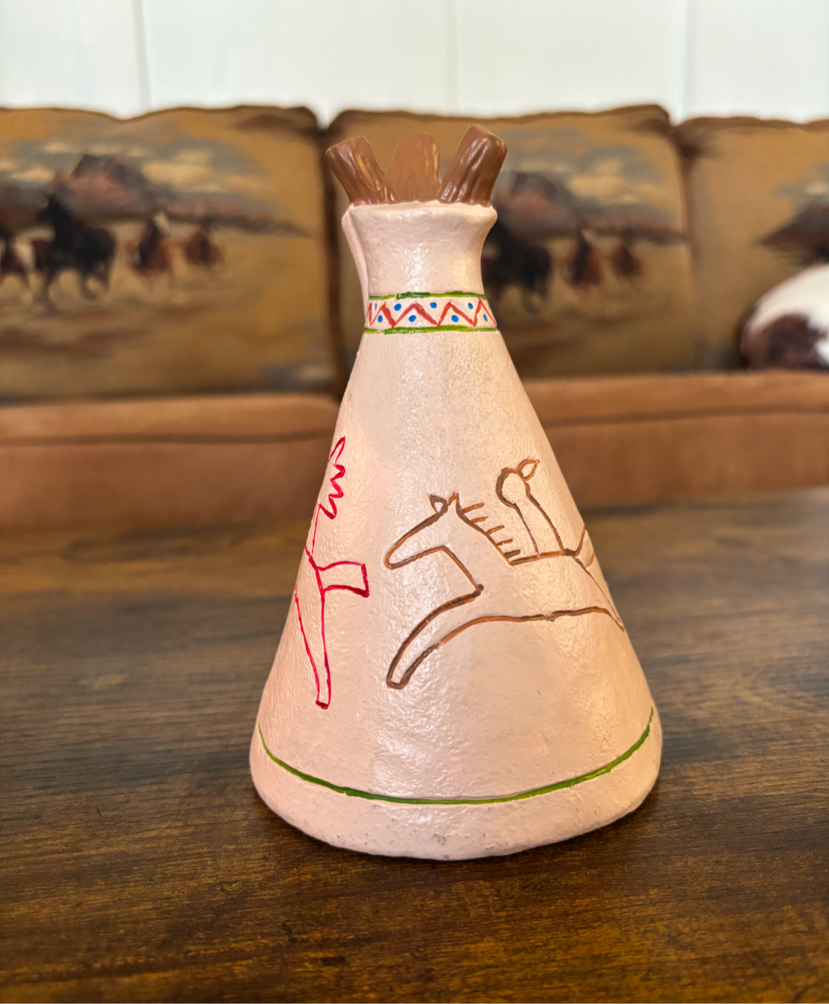 TEALIGHT TEEPEE *VINTAGE*