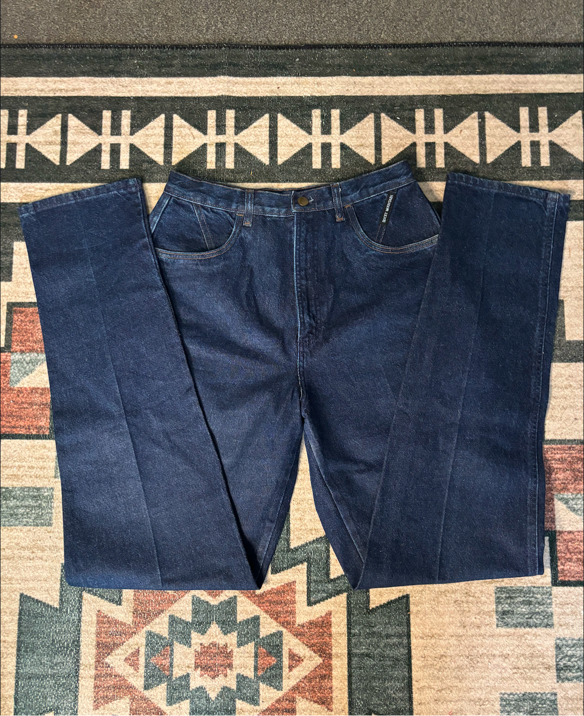 31” DENIM ROCKIES BAREBACK JEANS *VINTAGE*