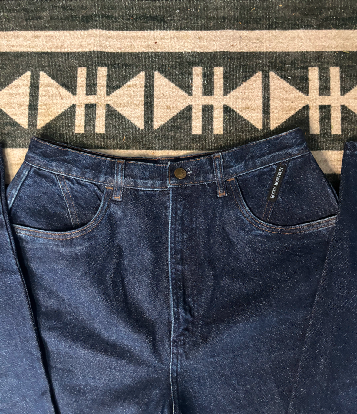 31” DENIM ROCKIES BAREBACK JEANS *VINTAGE*