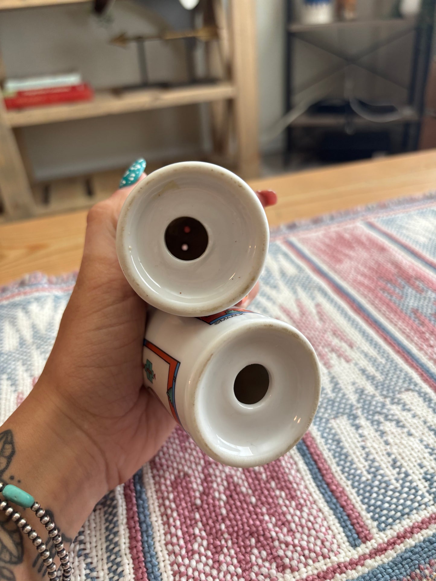 MAACK KOKOPELLI SALT & PEPPER SHAKER SET *VINTAGE*