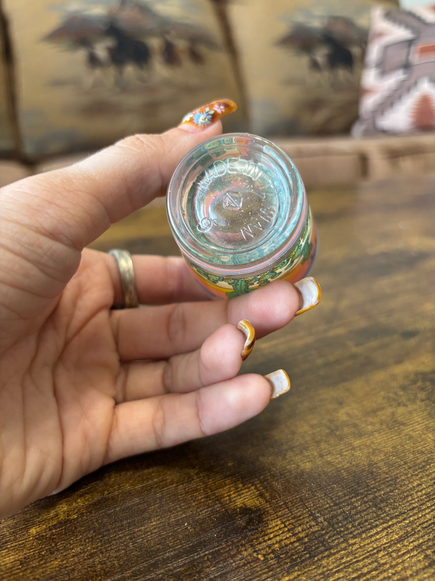 *VINTAGE* ARIZONA SOUVENIR DESERT SHOT GLASS