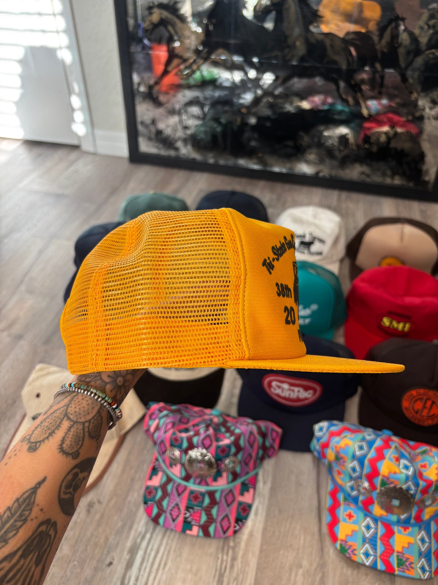 *VINTAGE* ENGINE & TRACTOR TRUCKER HAT