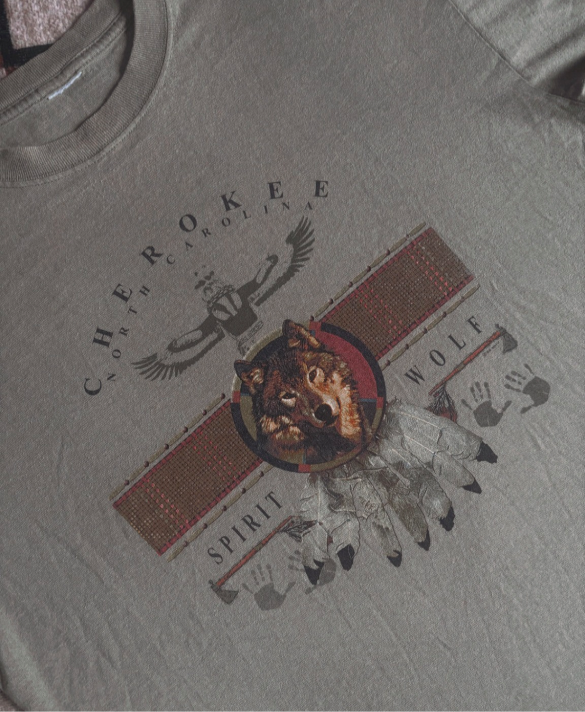 CHEROKEE WOLF TEE *VINTAGE*