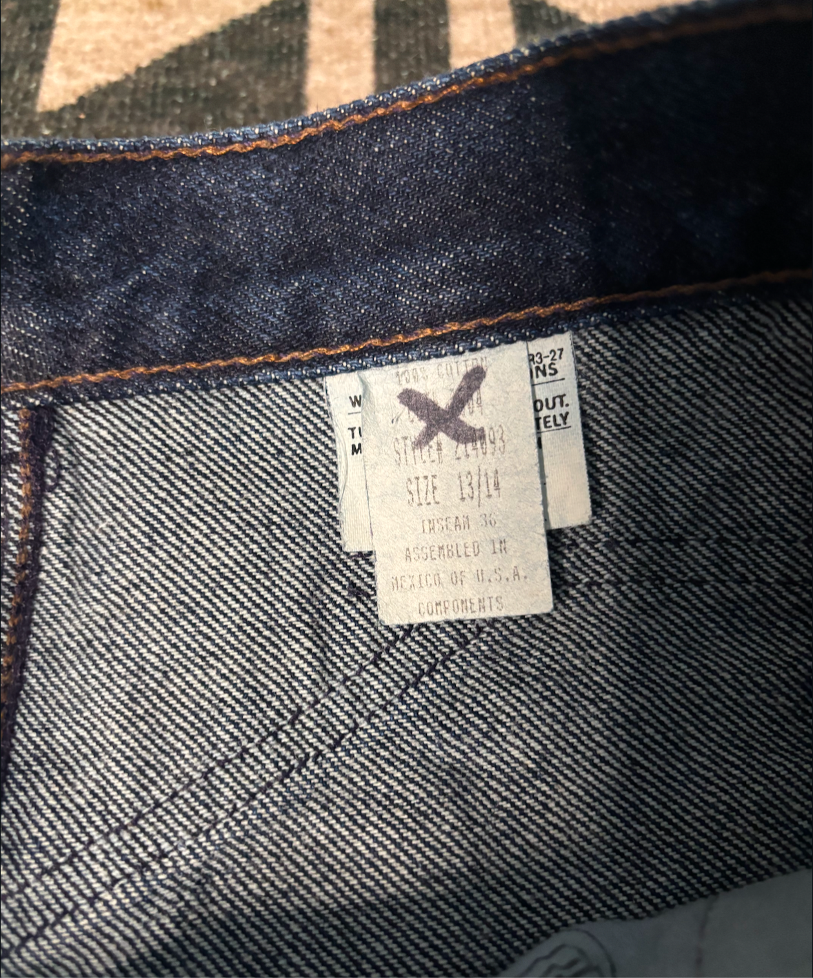 31” DENIM ROCKIES BAREBACK JEANS *VINTAGE*