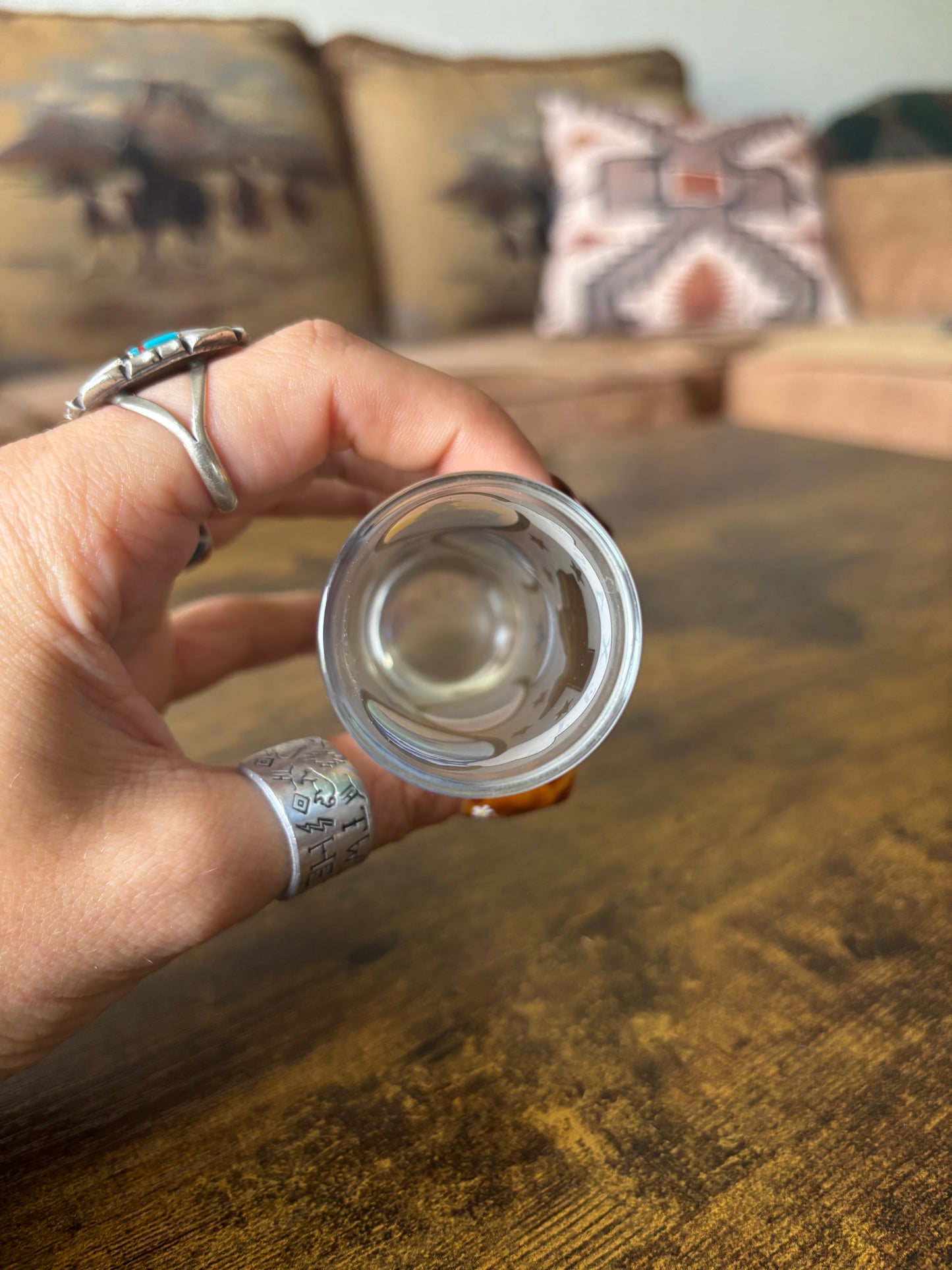 *VINTAGE* TEXAS SOUVENIR SHOT GLASS