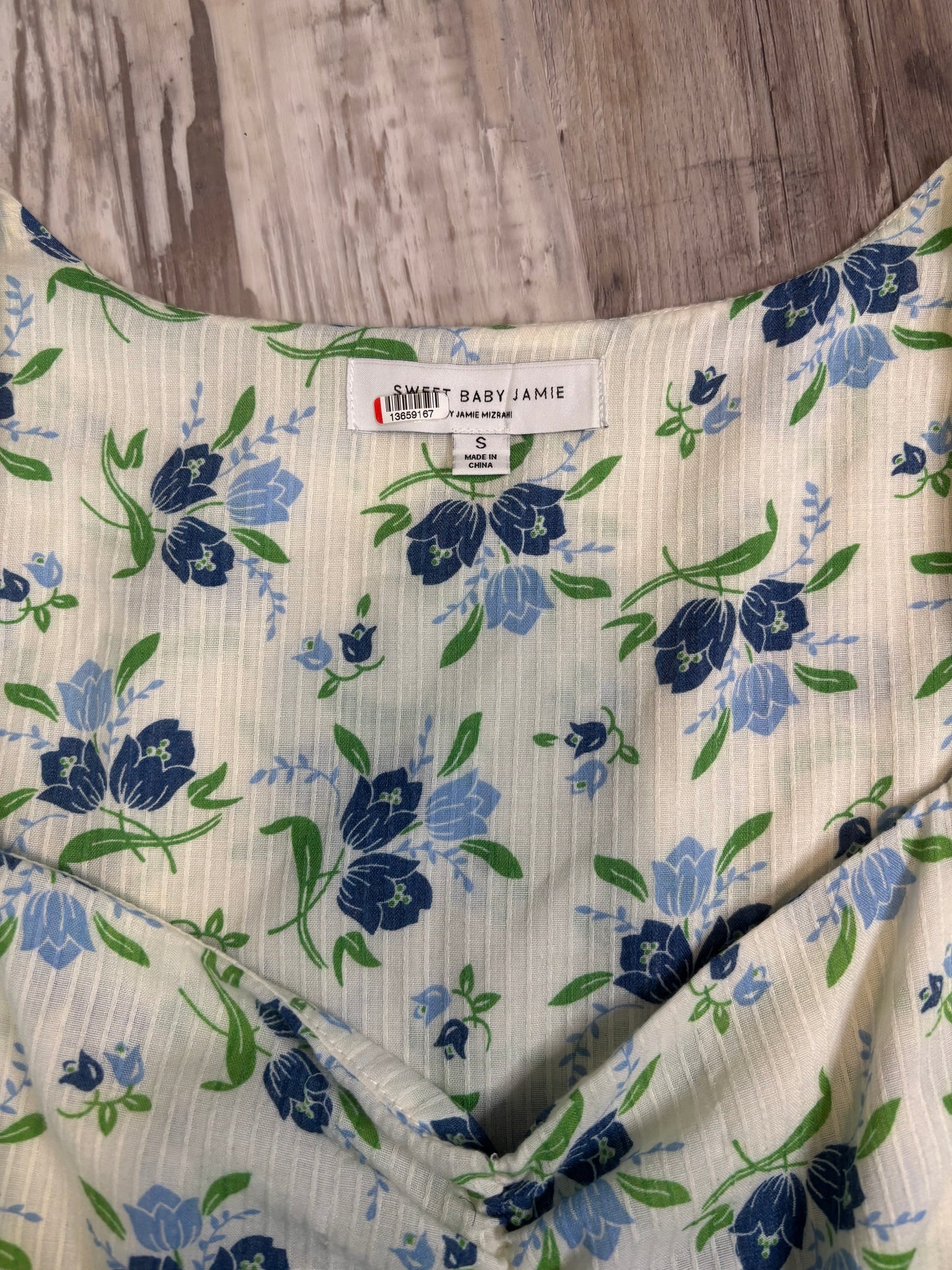 SWEET BABY JAMIE IVORY TIERED SWEETHEART MIDI DRESS