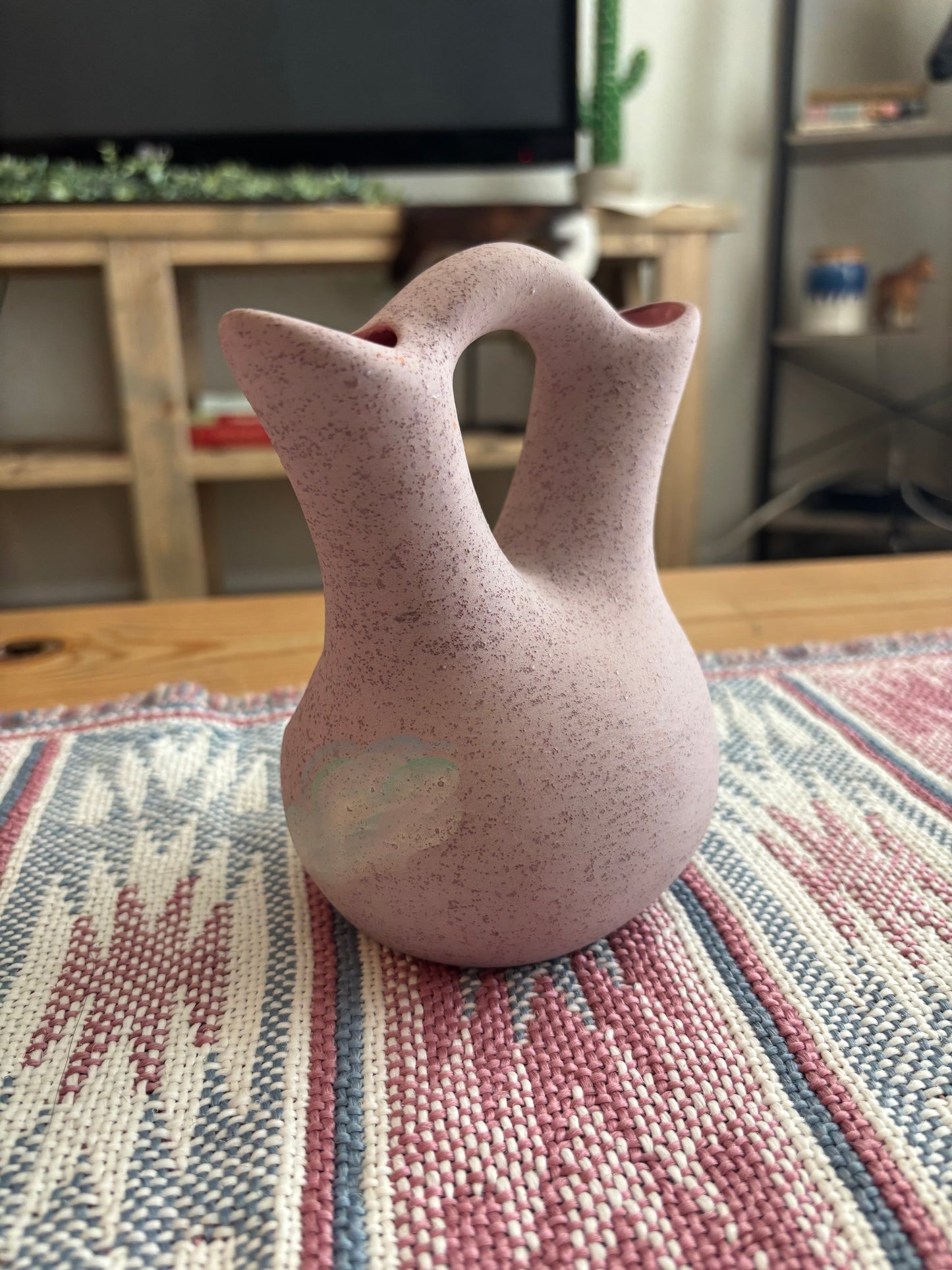 PURPLE CACTUS DINÉ UNITY VASE *VINTAGE*