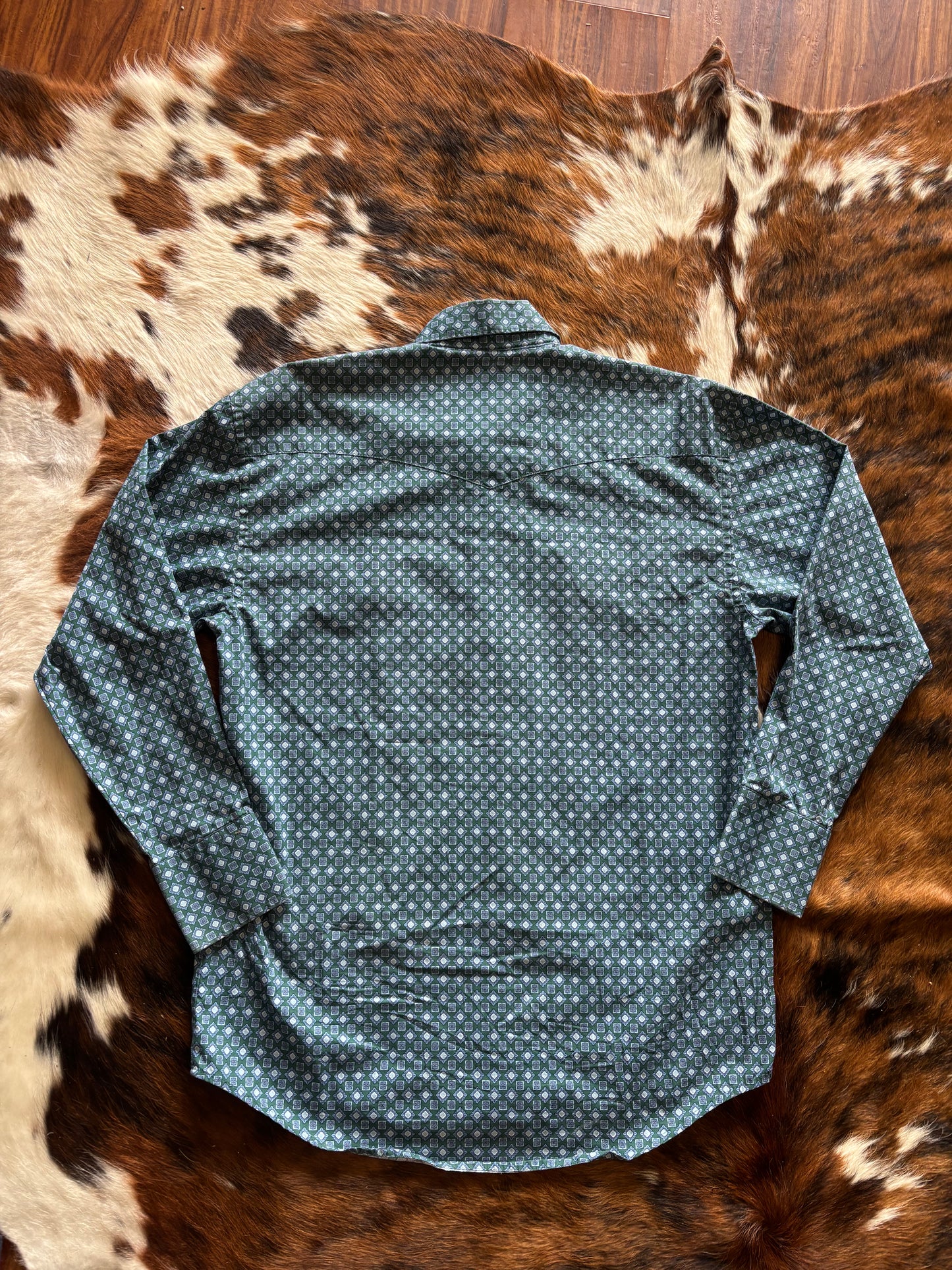 WRANGLER GEORGE STRAIT TROUBADOUR LONG SLEEVE PEARL SNAP SHIRT