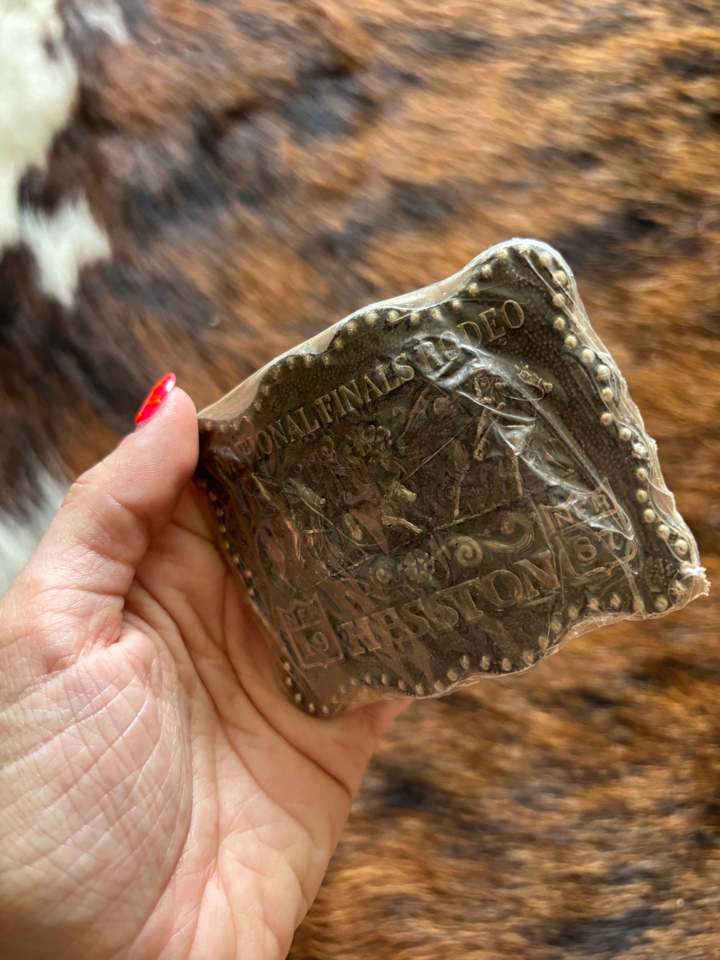Hesston NEW 1987 NFR Belt Buckle Collectible *VINTAGE*