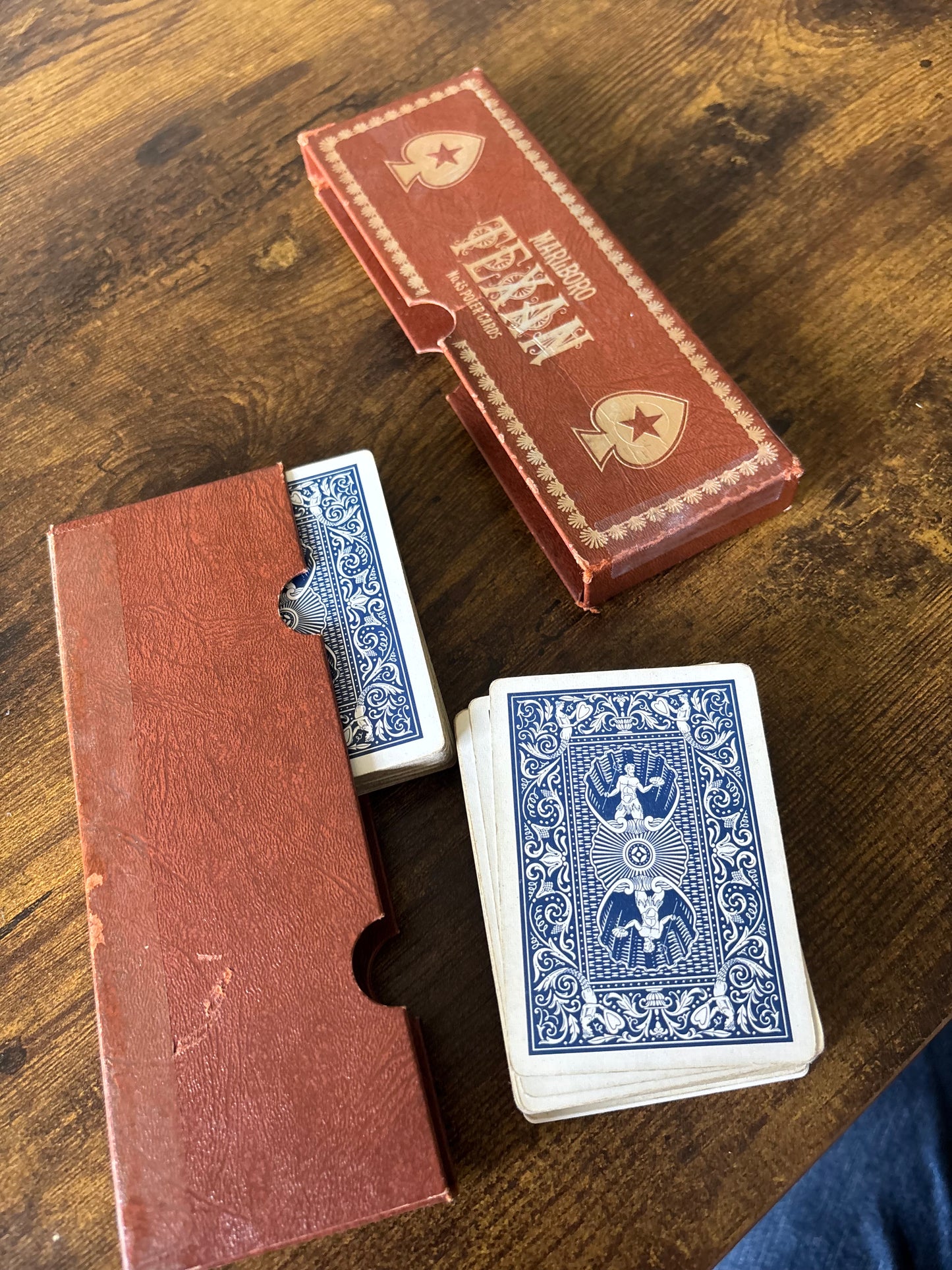 *VINTAGE* MARLBORO TEXAN POKER CARD (BOX MARLBORO, SEE DESCRIPTION)