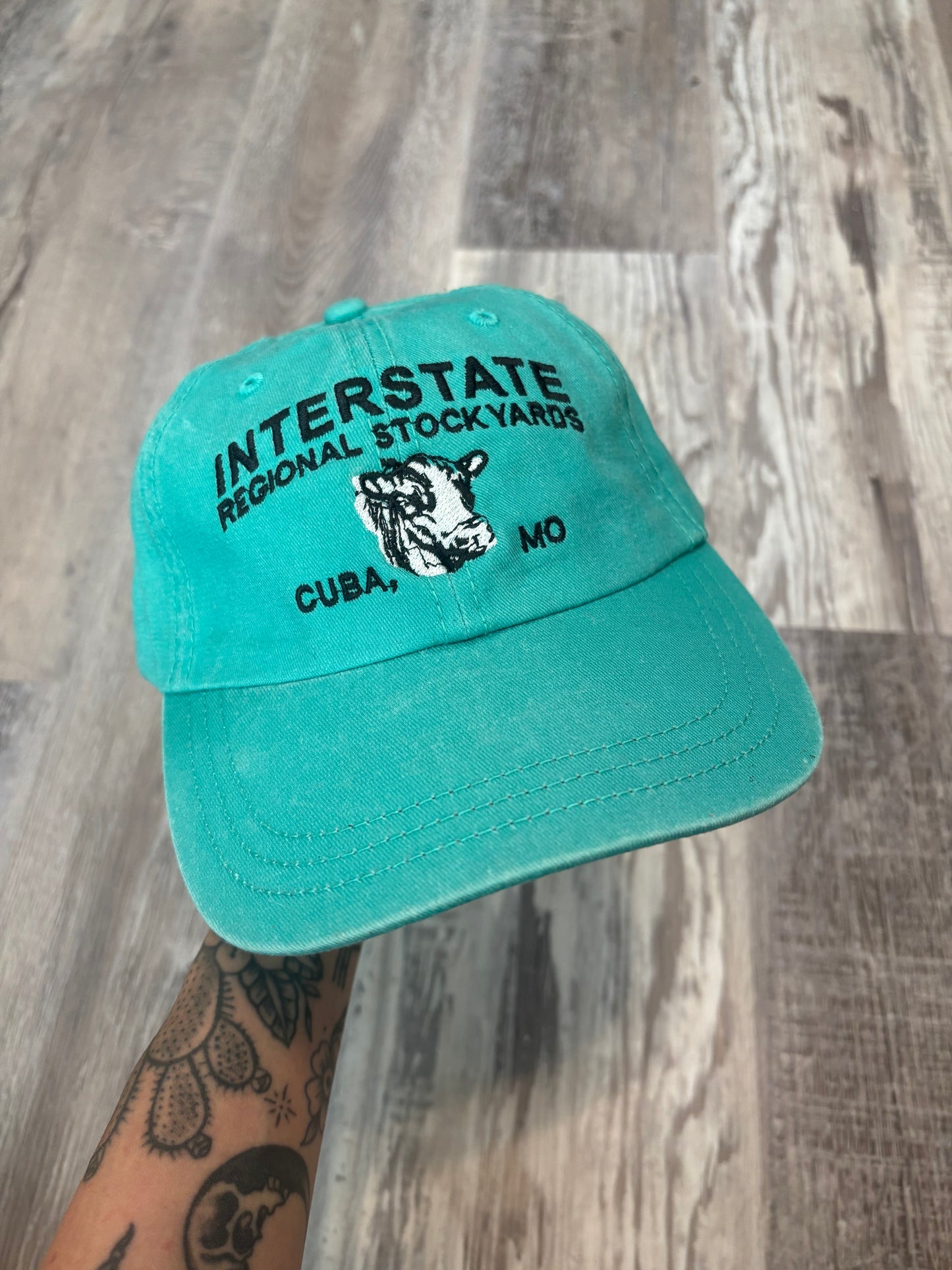 INTERSTATE STOCKYARDS HAT *VINTAGE*