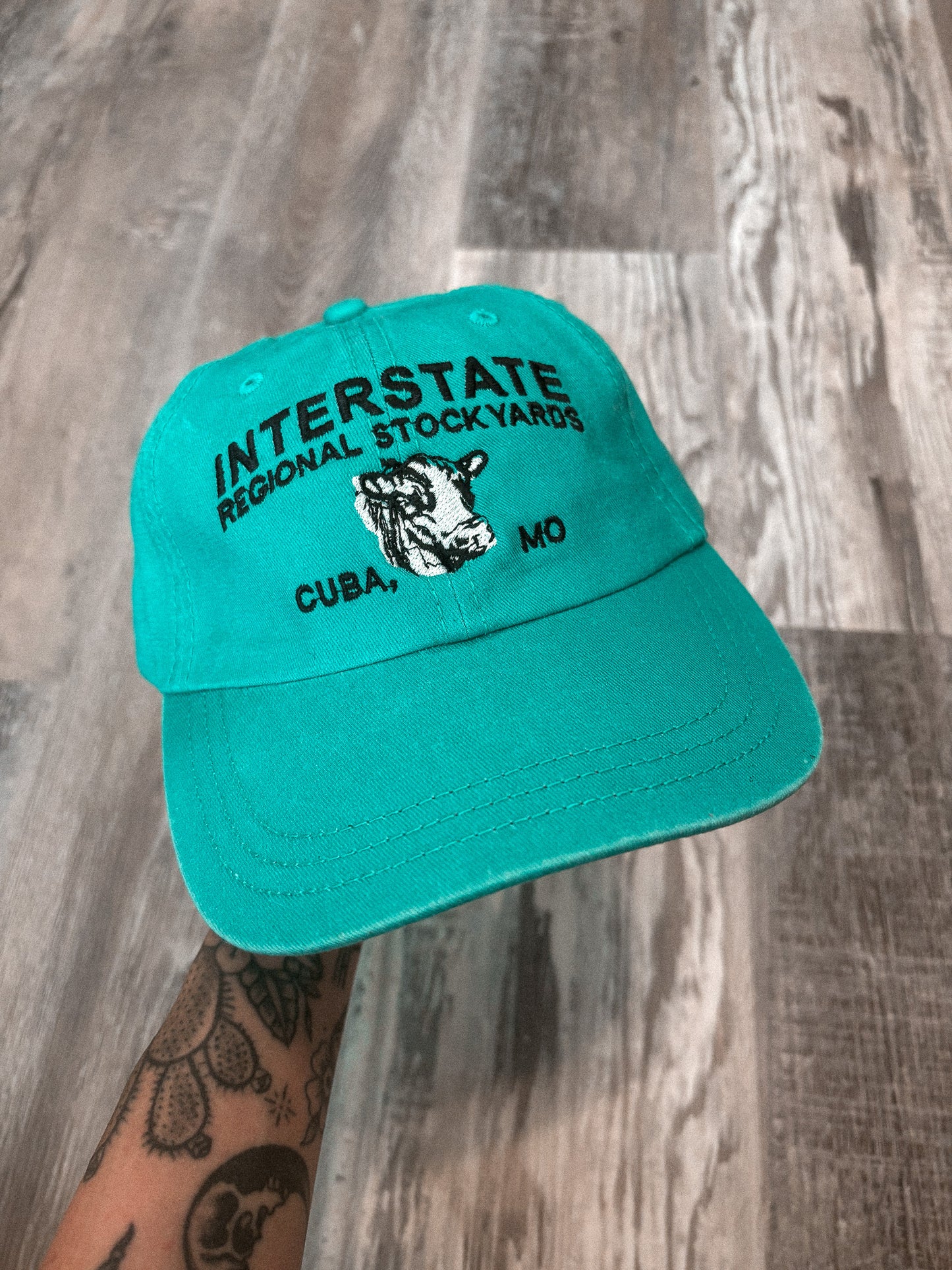INTERSTATE STOCKYARDS HAT *VINTAGE*
