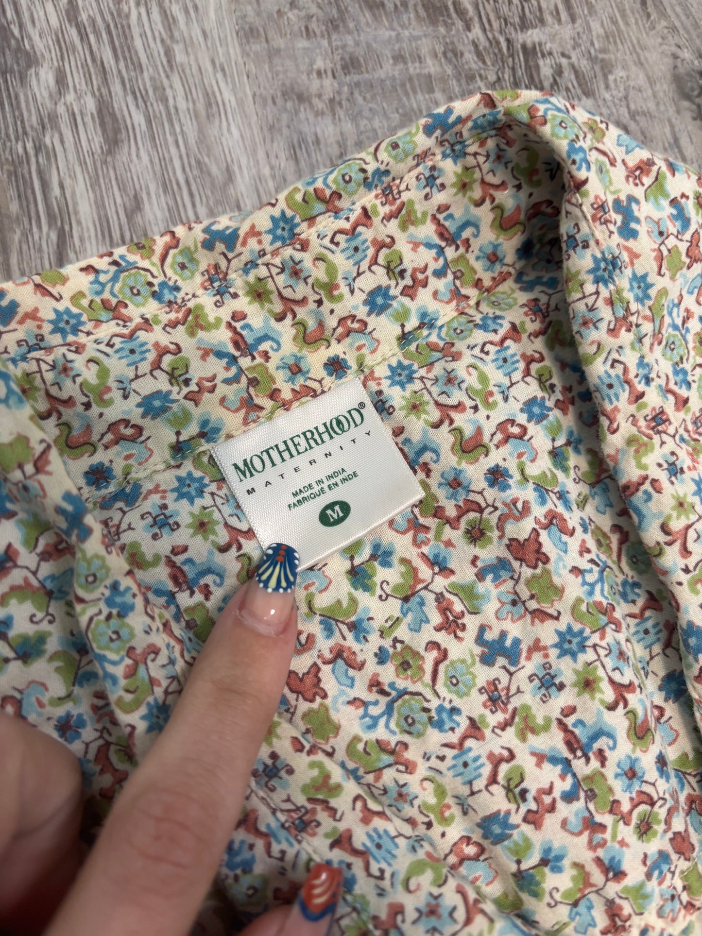 FLORAL PEARL SNAP TANK