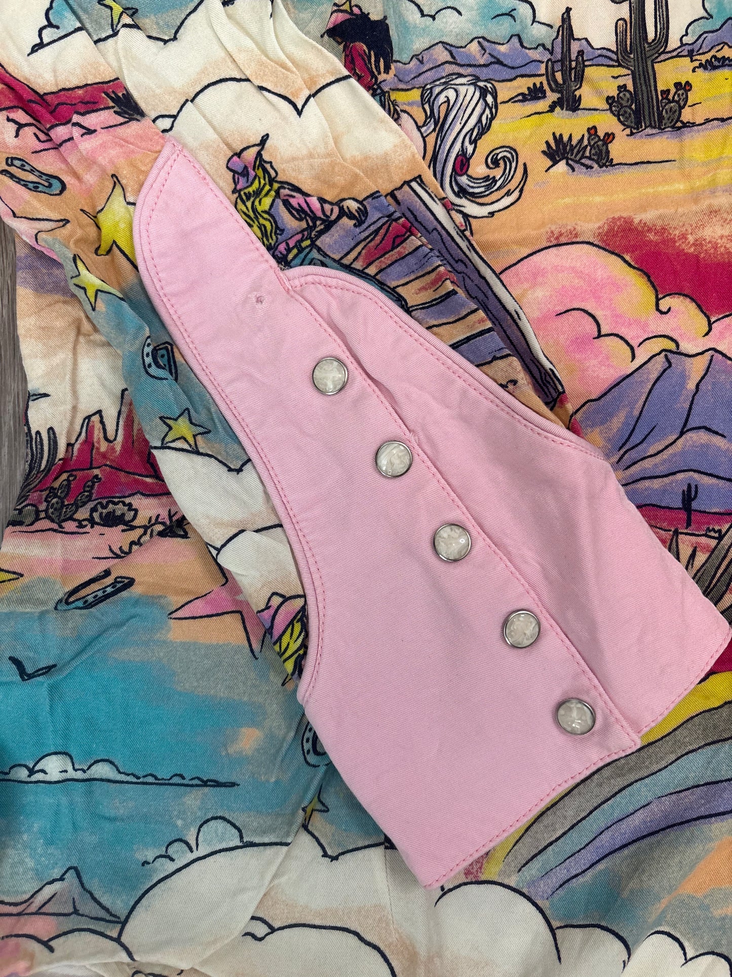 BARBIE PEARL SNAP SHIRT