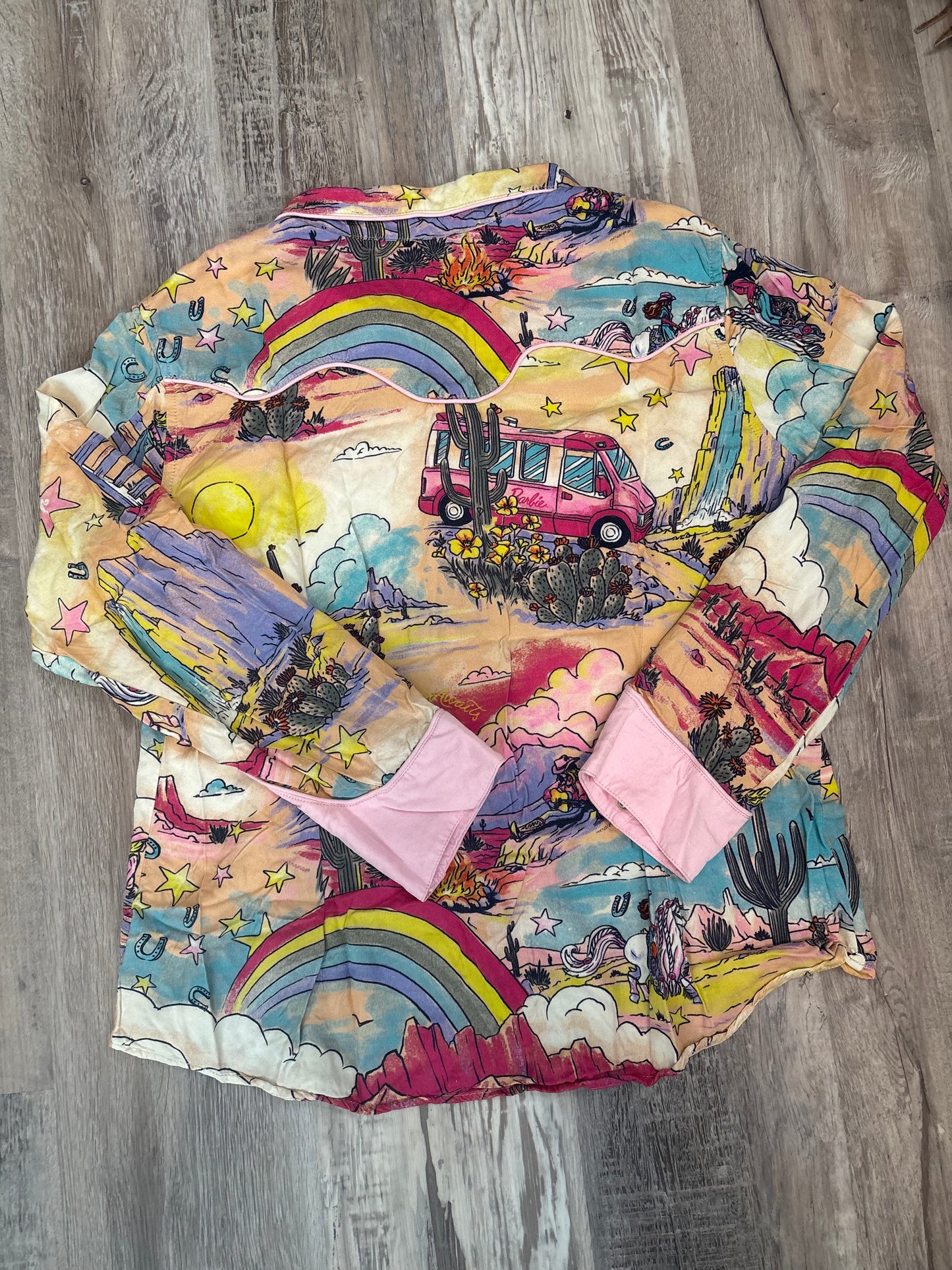 BARBIE PEARL SNAP SHIRT