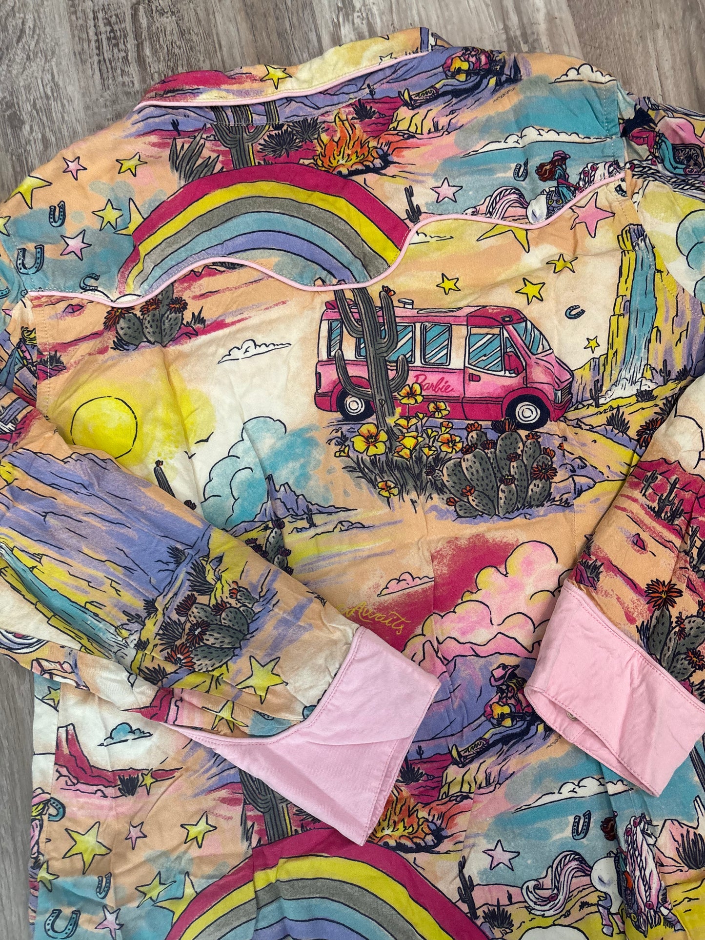 BARBIE PEARL SNAP SHIRT