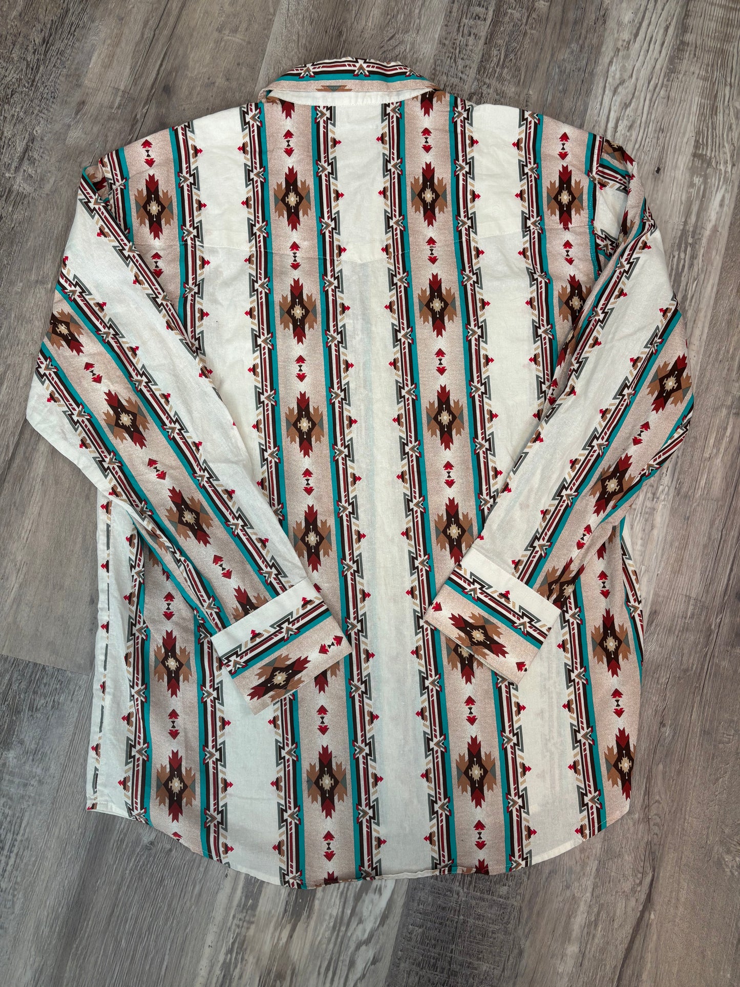 AZTEC WRANGLER PEARL SNAP *VINTAGE*