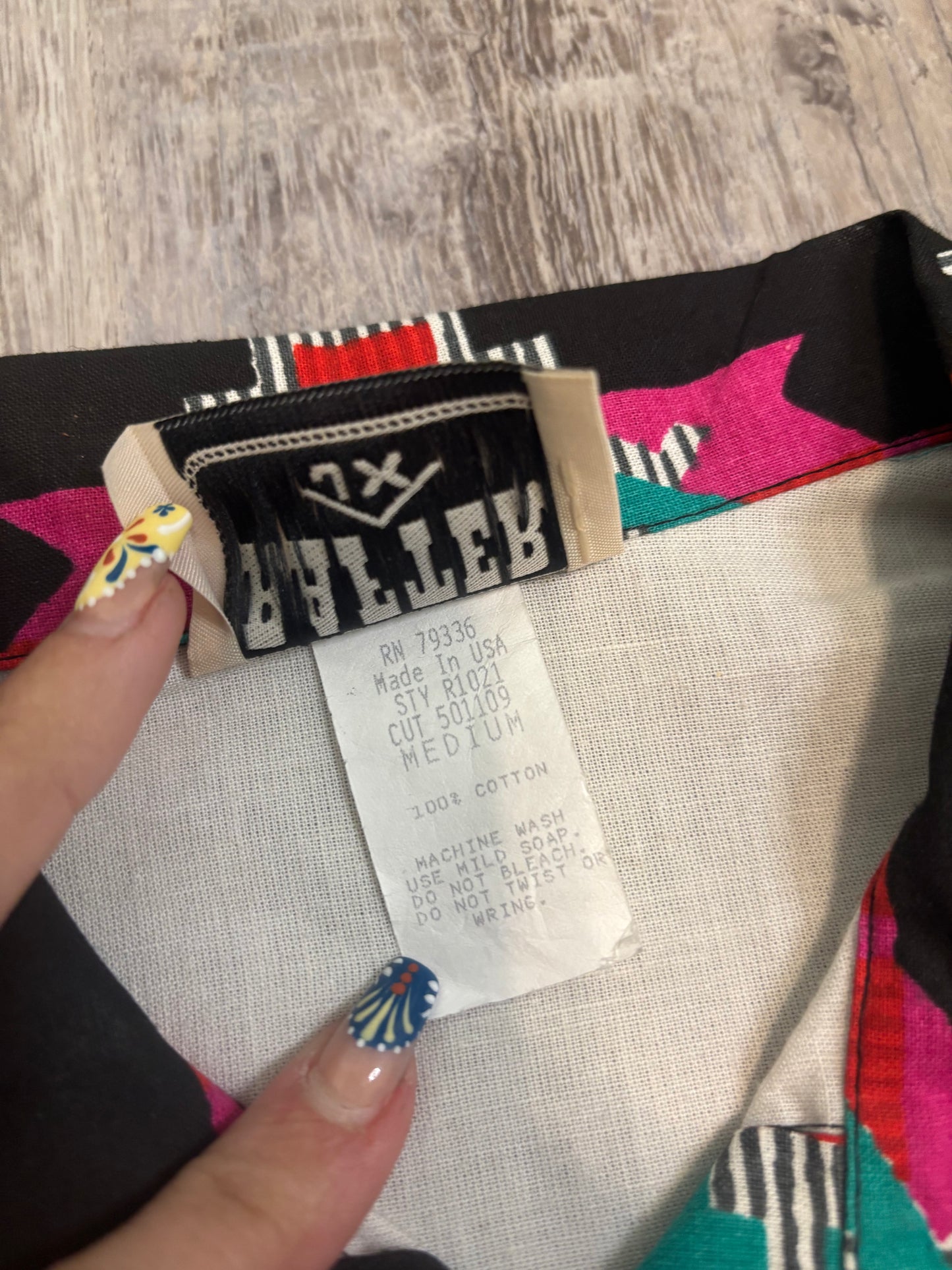 DEADSTOCK RAFTER BUTTON UP *VINTAGE*