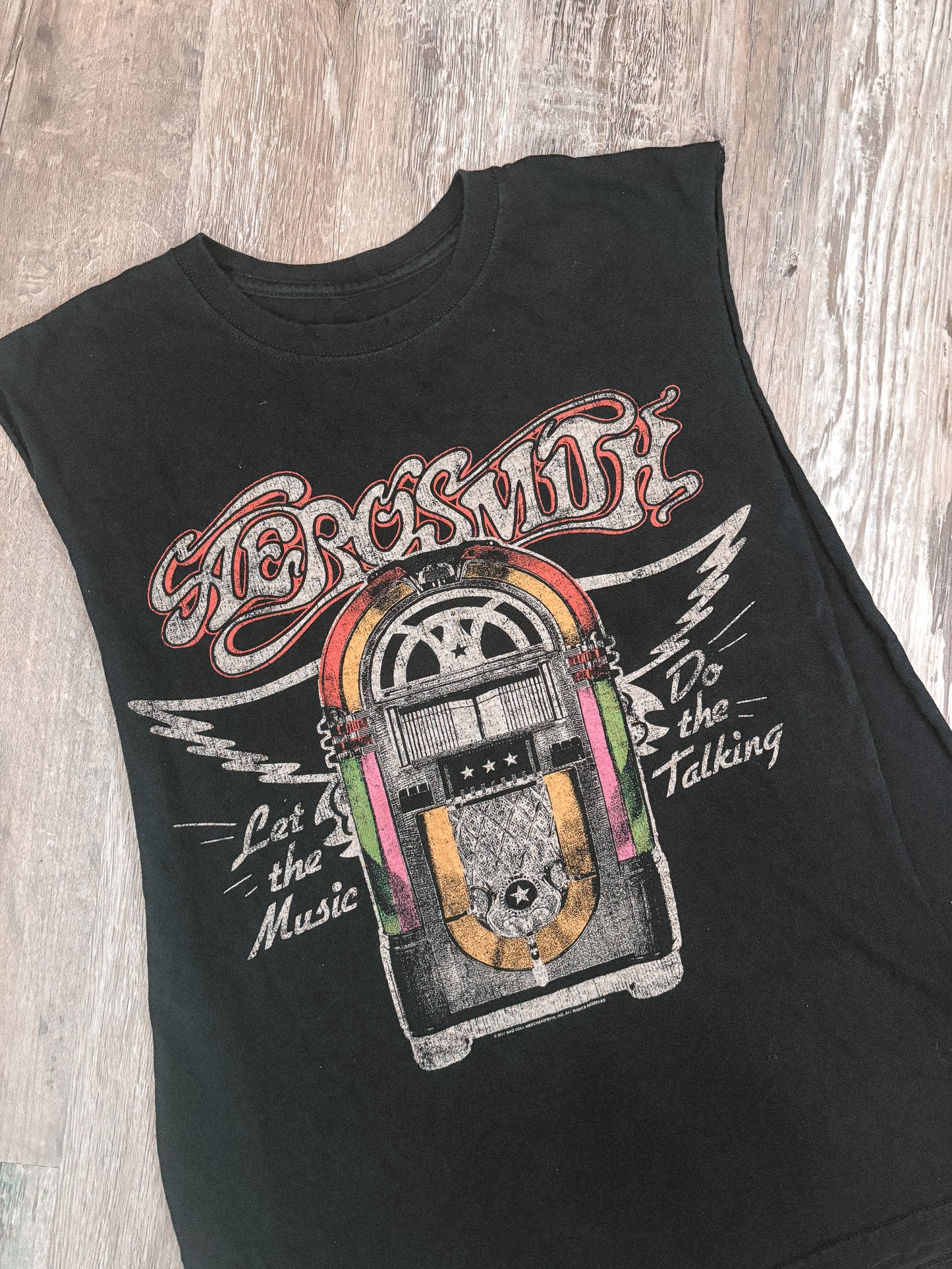 AEROSMITH CUT OFF TEE
