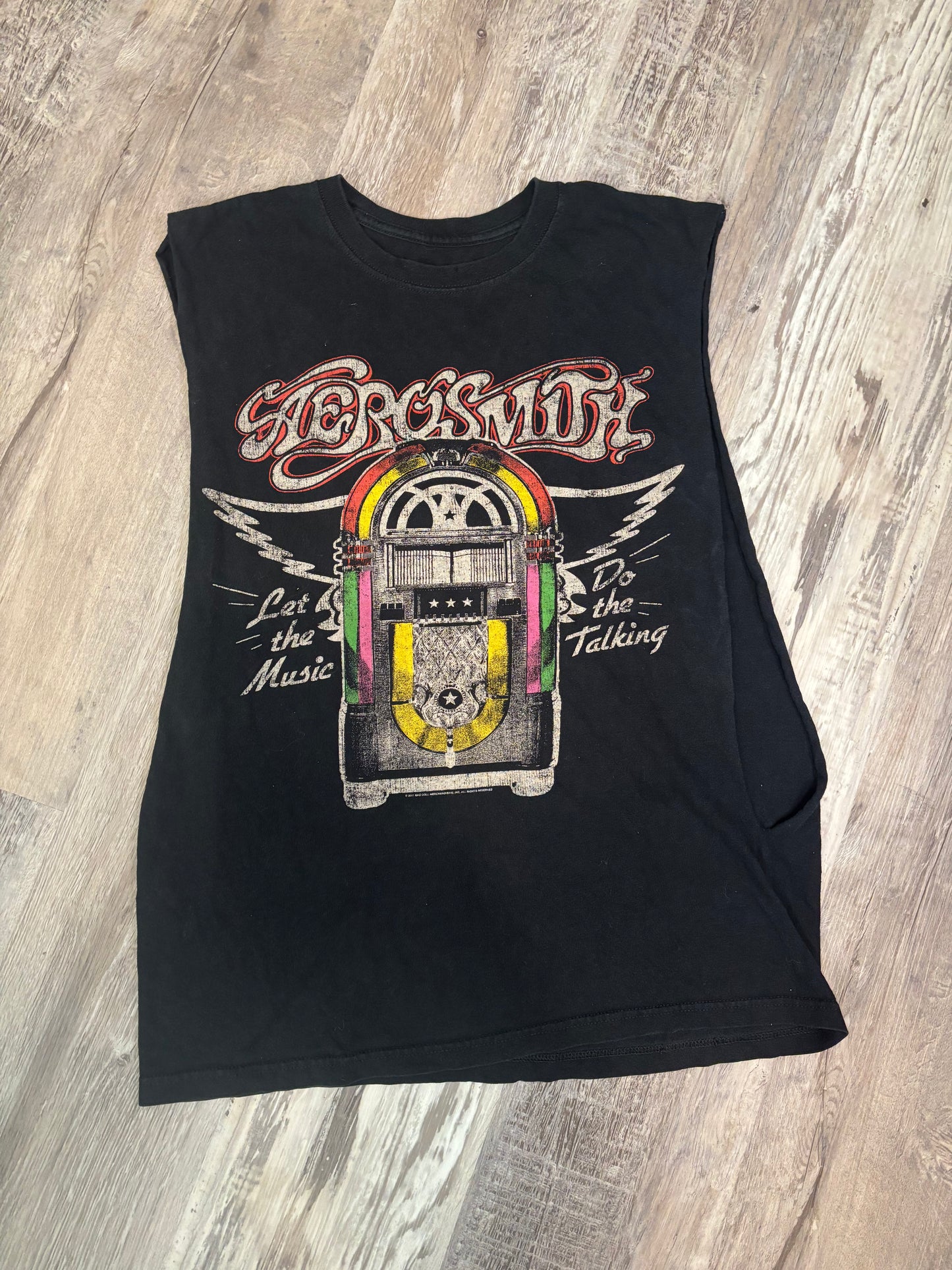 AEROSMITH CUT OFF TEE