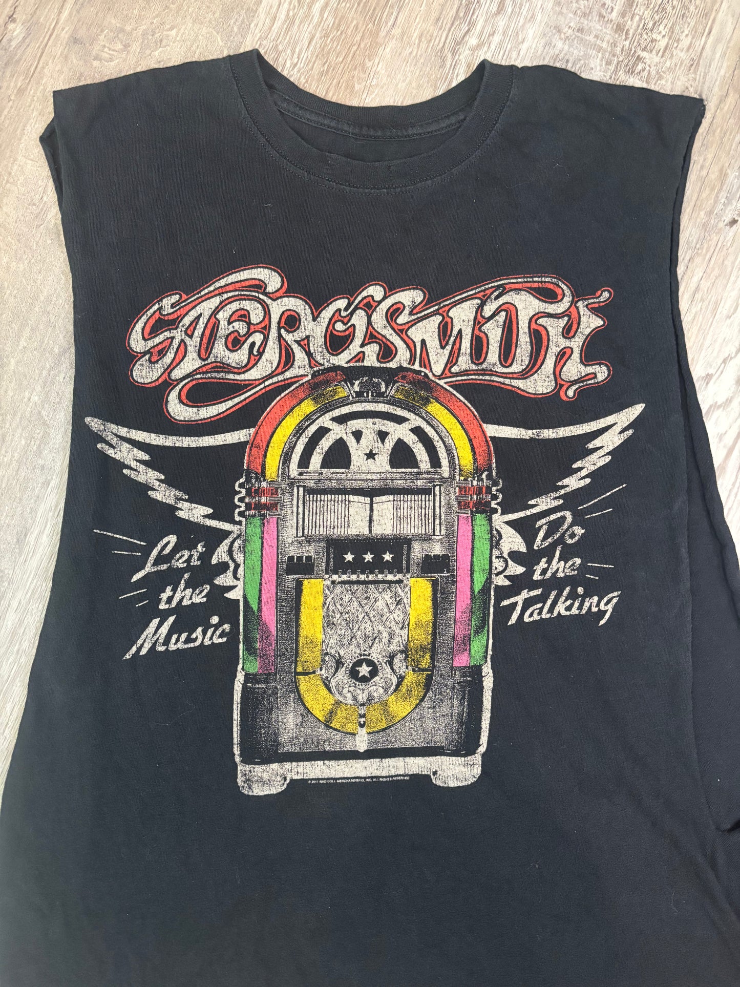 AEROSMITH CUT OFF TEE