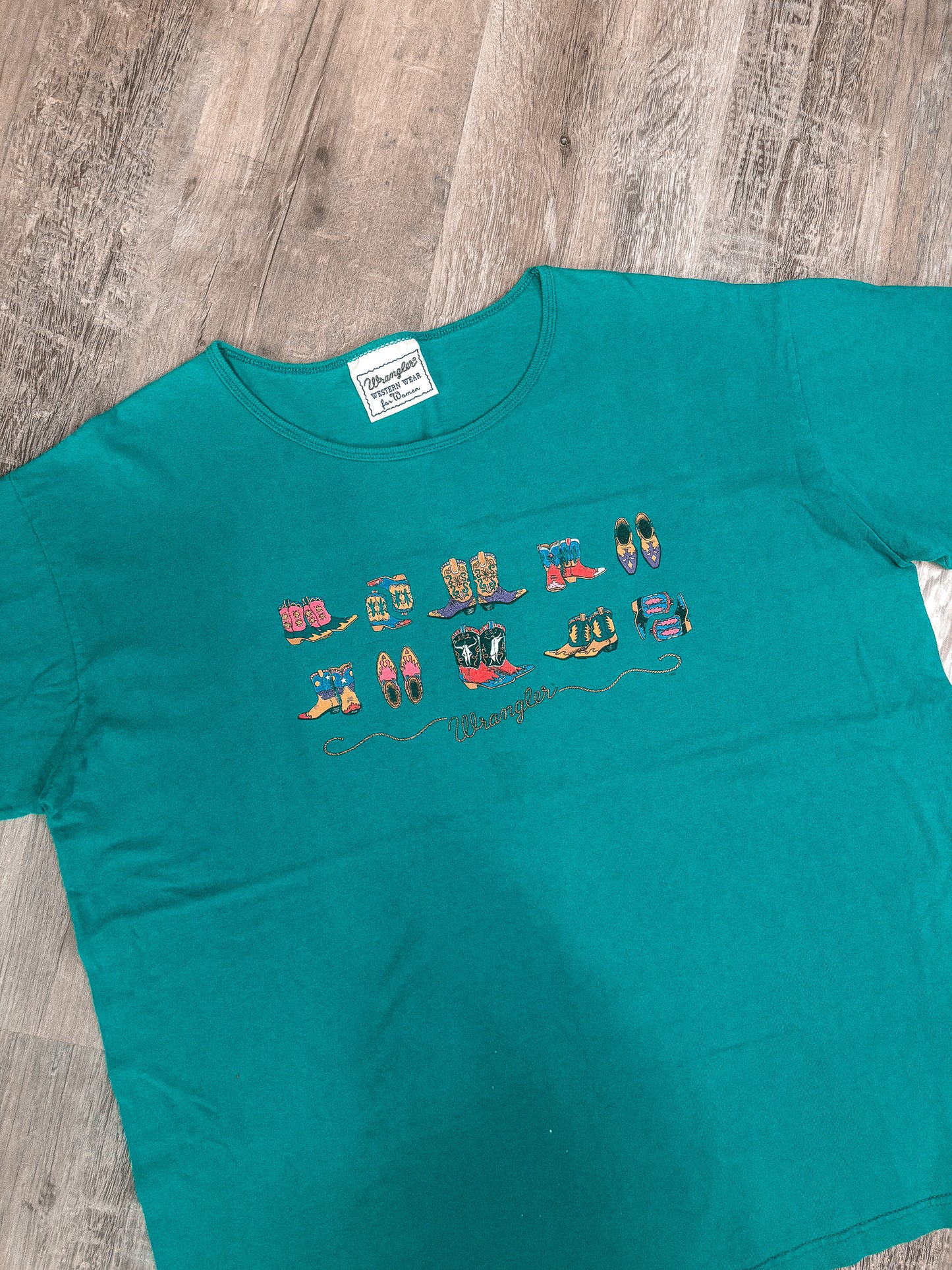 WRANGLER BOOTS TEE *VINTAGE*